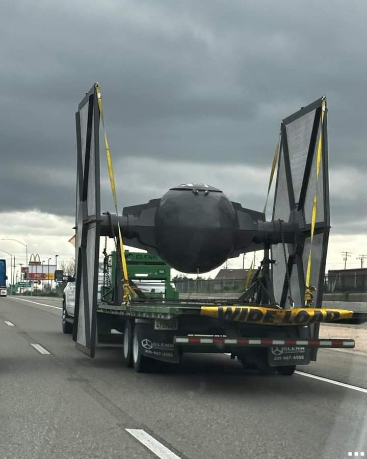 Someone has ordered a TIE Fighter : r/pics