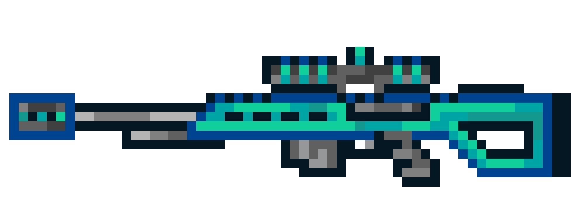 Sniper rifle with vortex Pilar theme r/Terraria