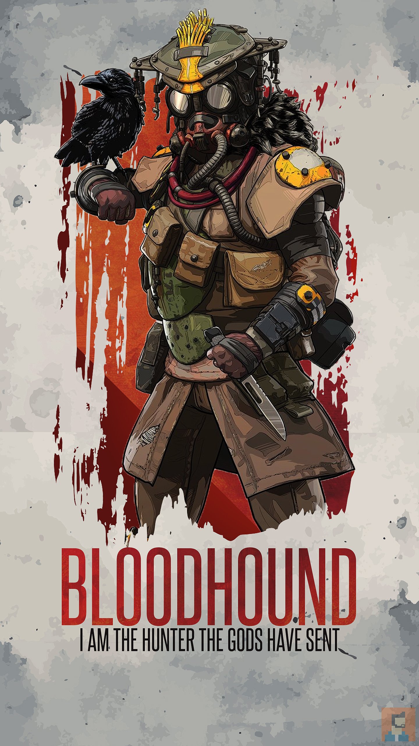 Bloodhound Phone wallpaper apexlegends