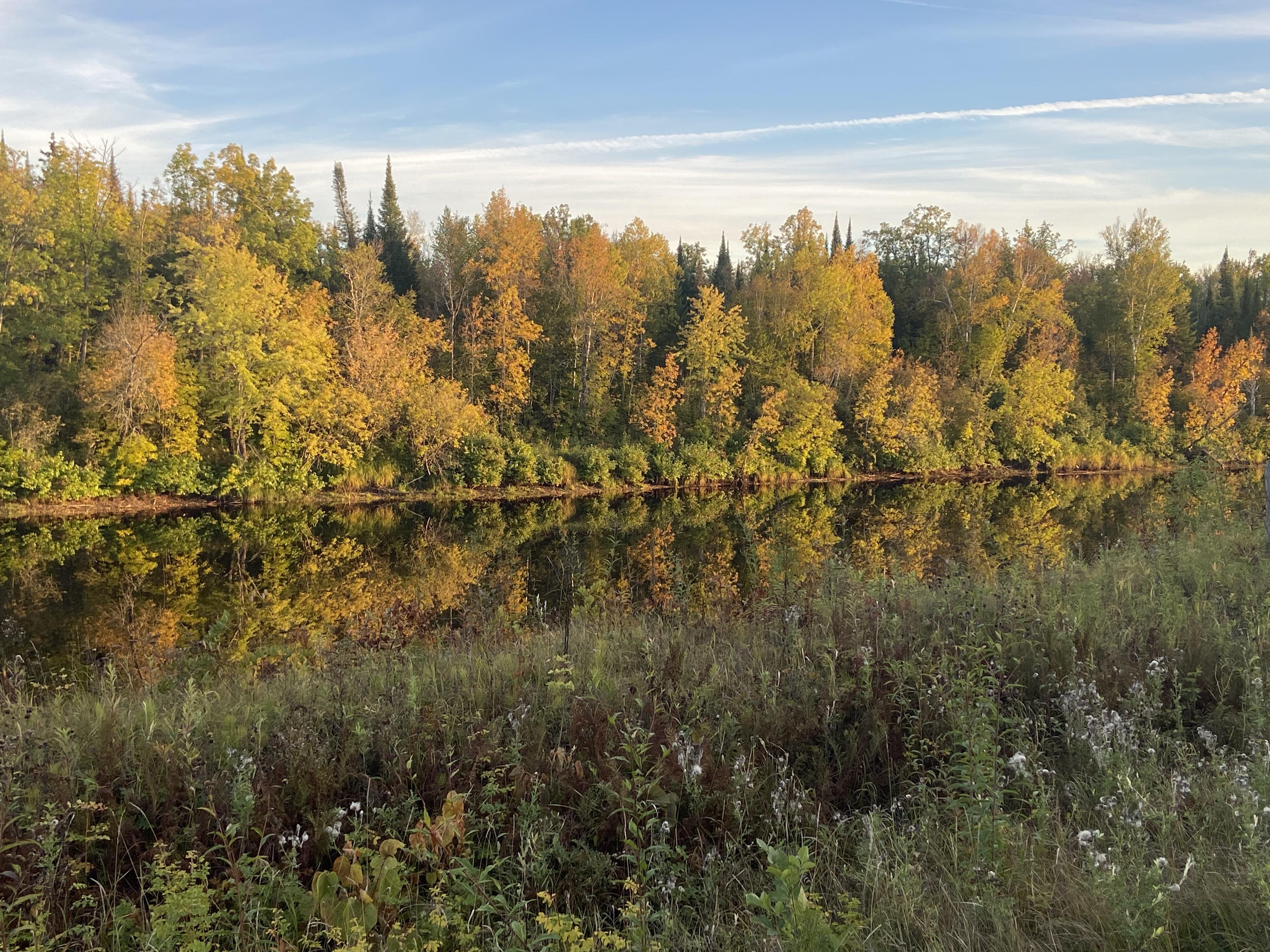 St. Louis River by Floodwood r/minnesota