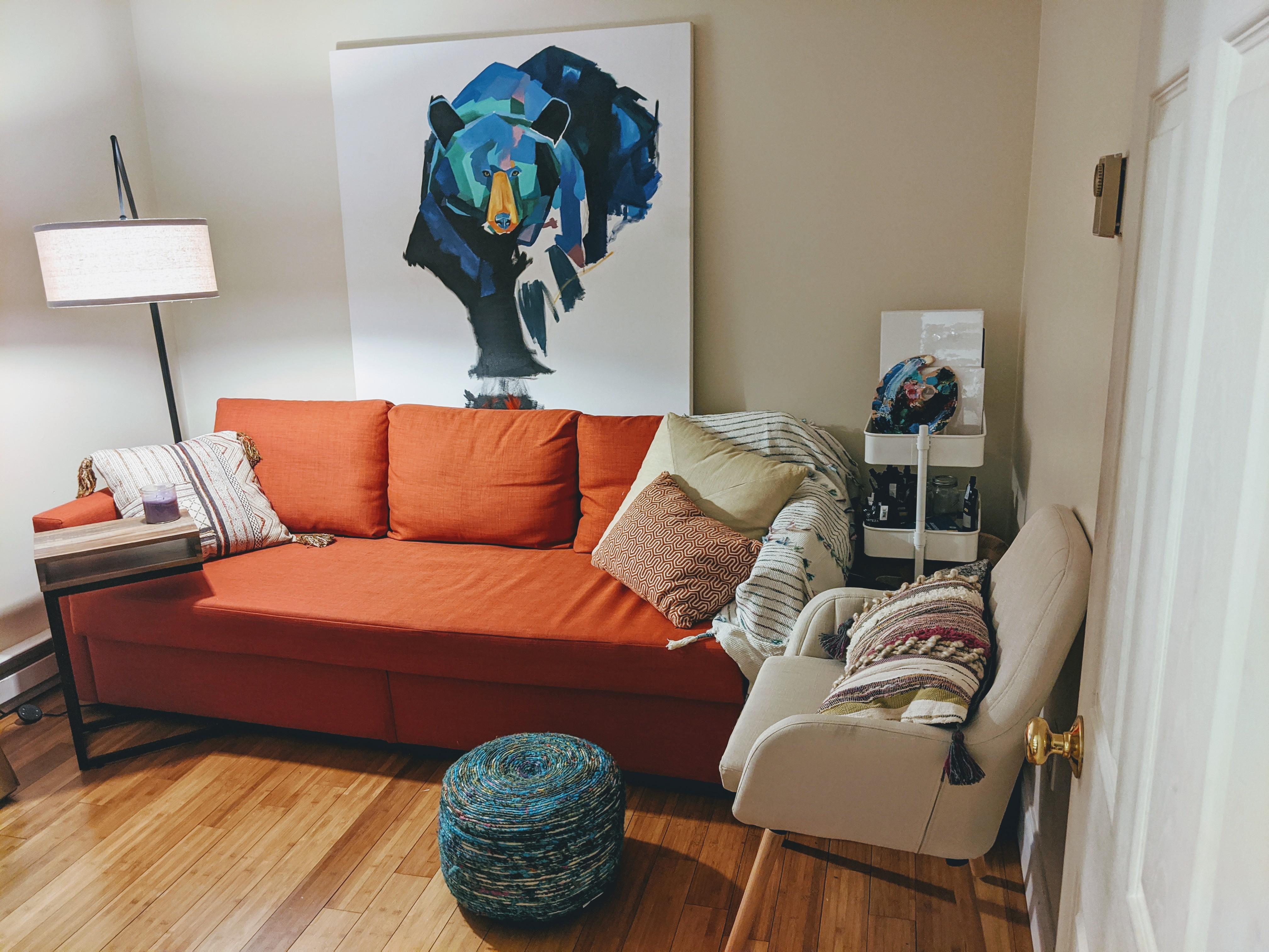 It's not much but I'm in love with my first ever adult apartment