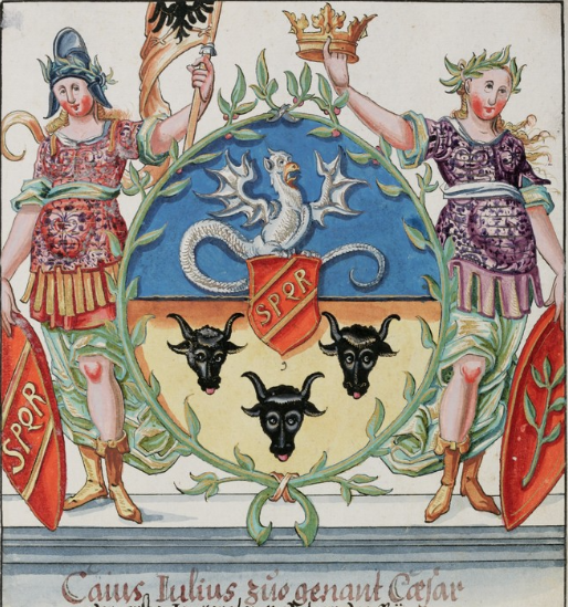 Coat of arms of the von der Leyen family heraldry
