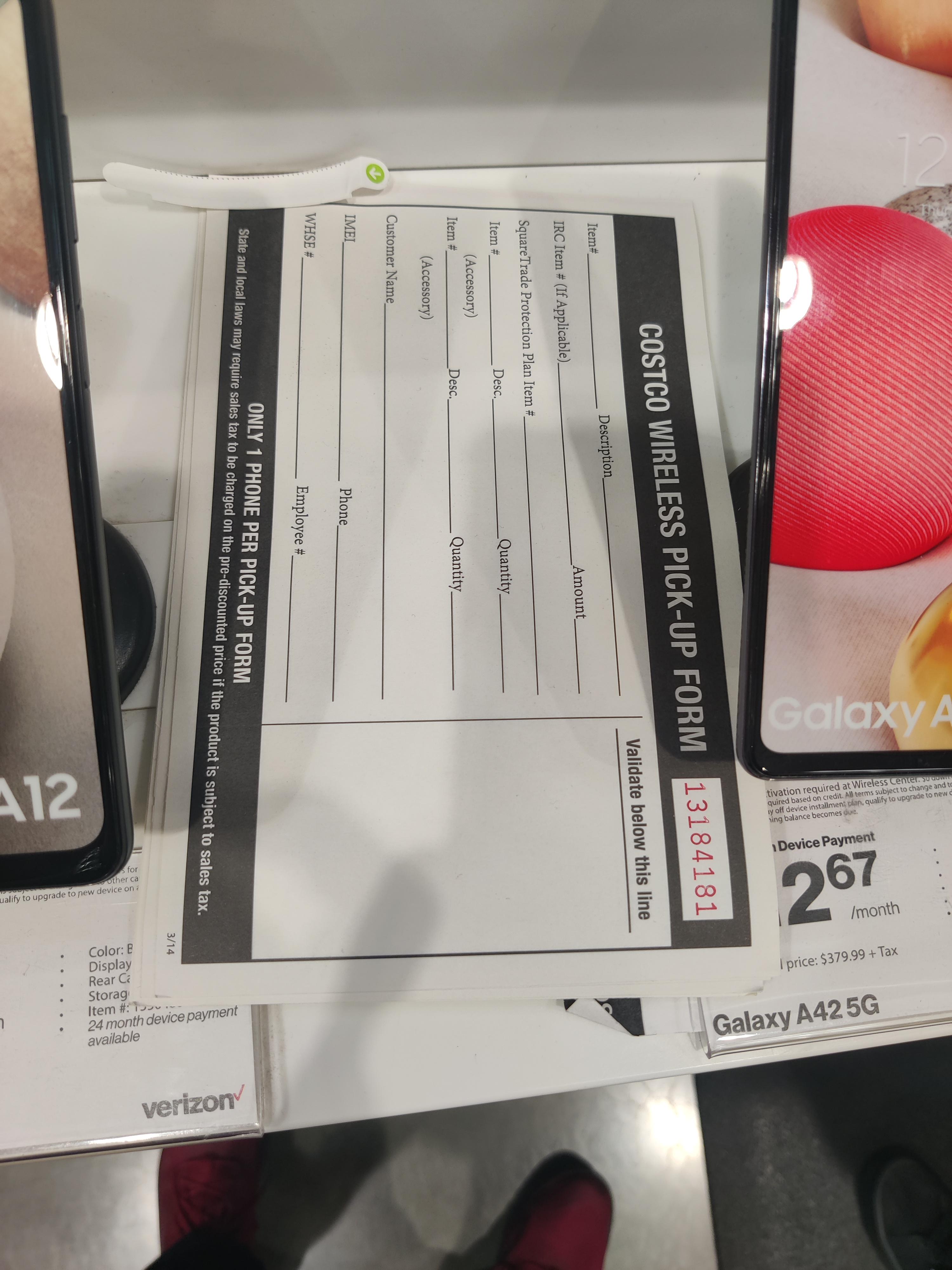 Membership wireless now accepts holding phones for people r/Costco