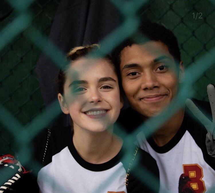 These two at the cast baseball game in Baxter High shirts 😄