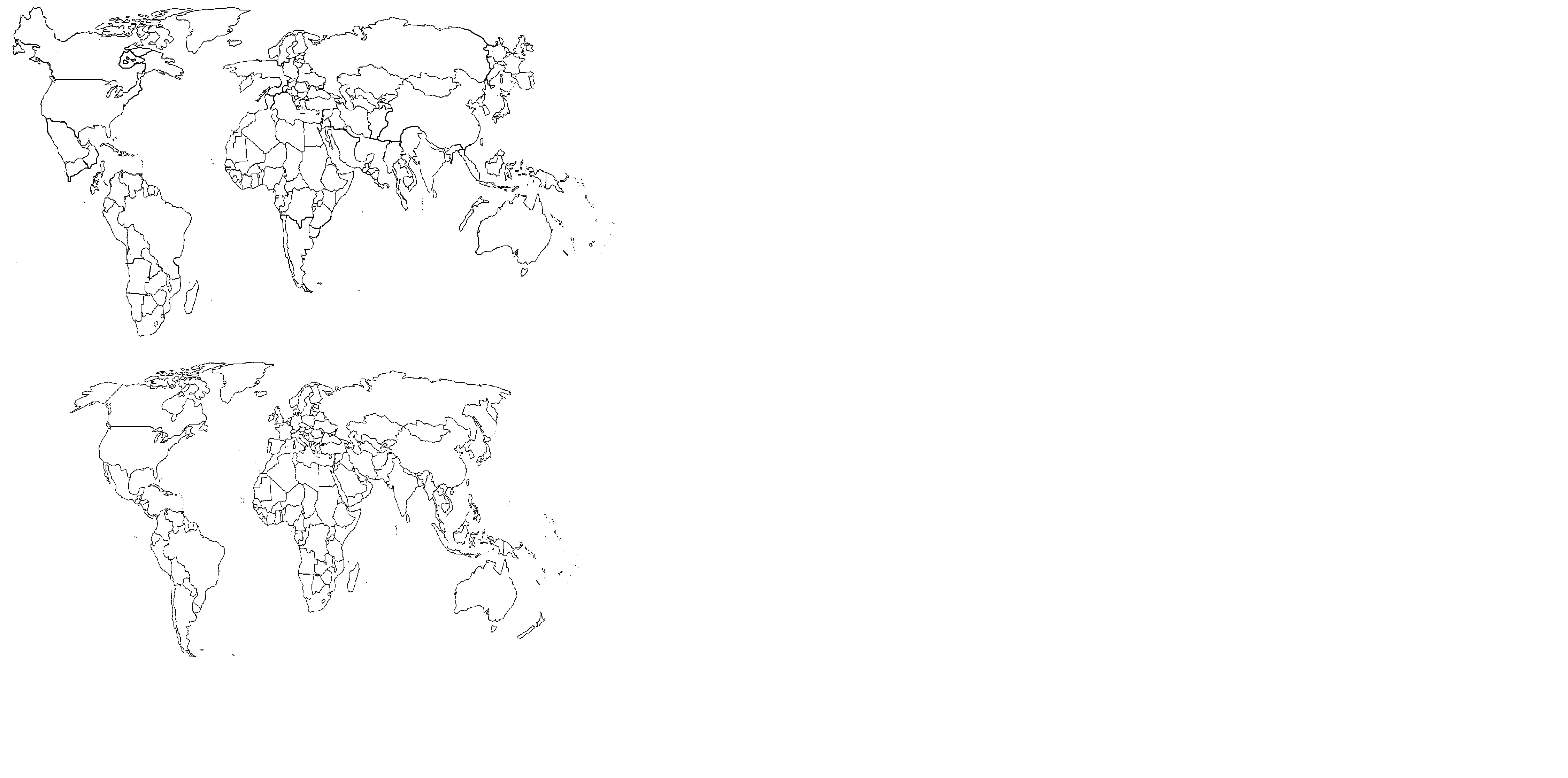 compare and lose brain cells r/cursedmaps