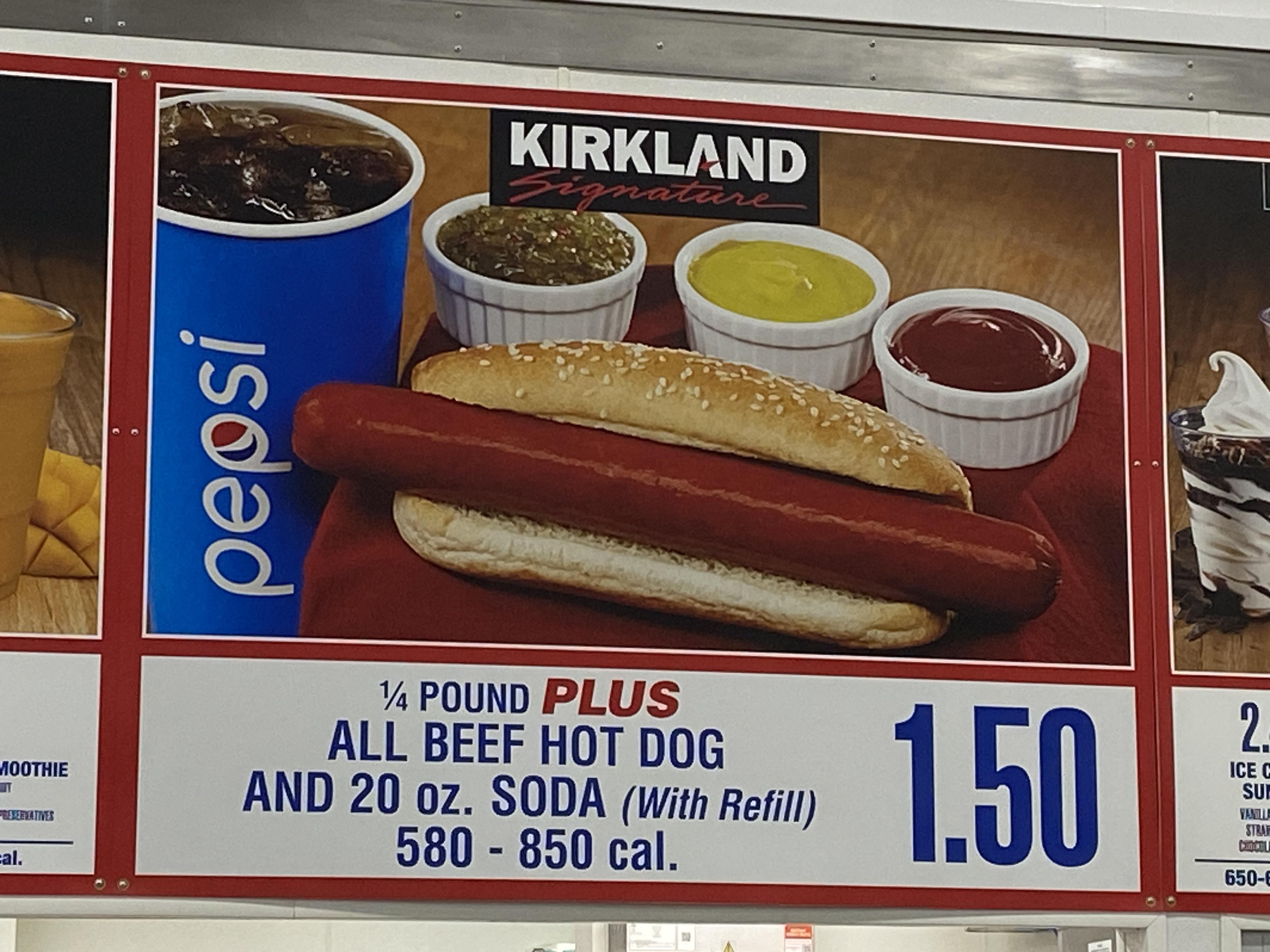 Costco Hot Dog