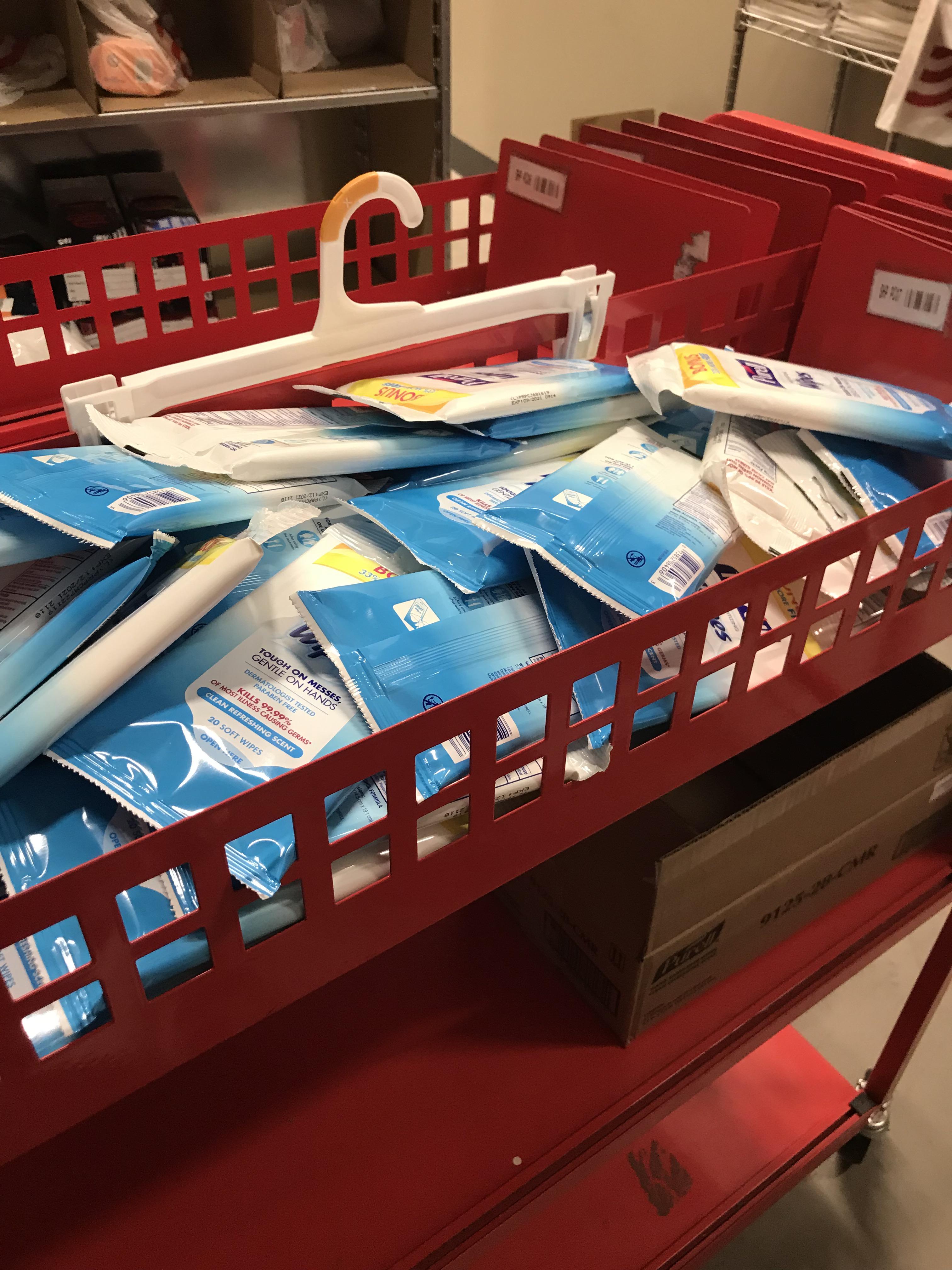 “Single Item” OPU, 50 Purell wipes r/Target