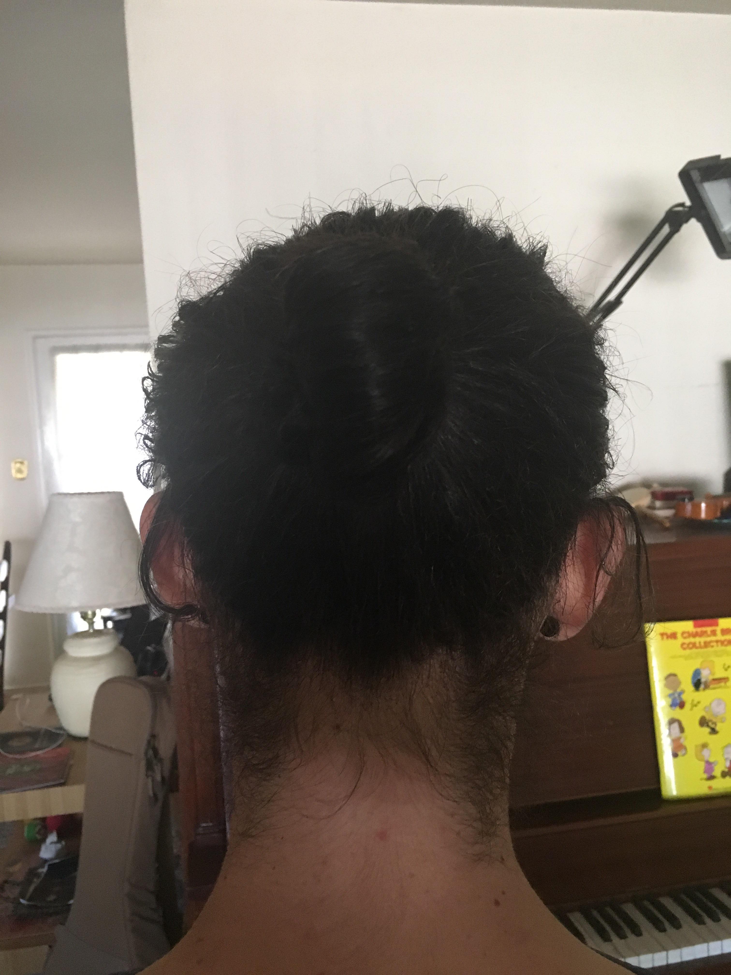 Update should I shave my neck hair?? It's very wispy baby hair. r