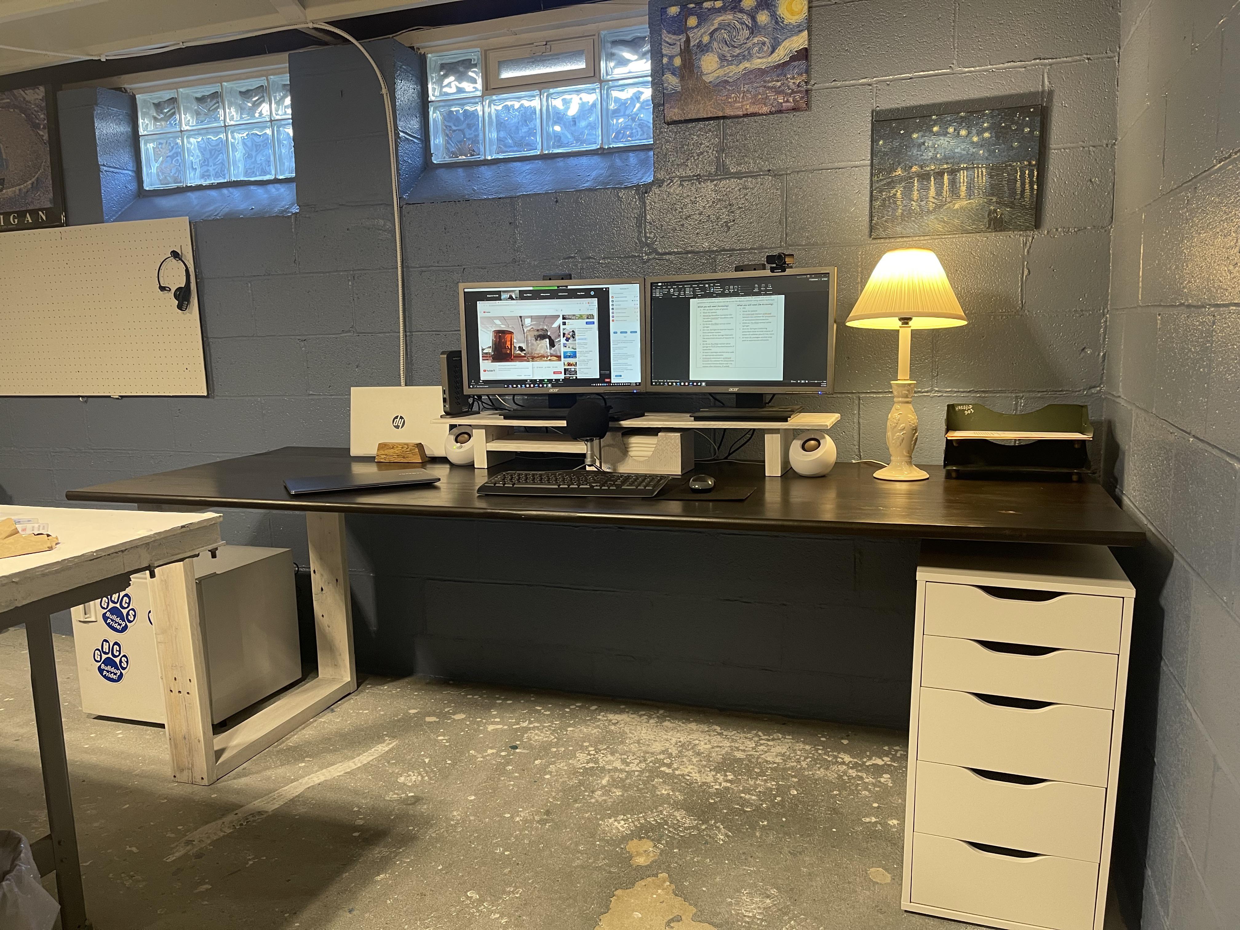 DIY wfh desk r/desksetup