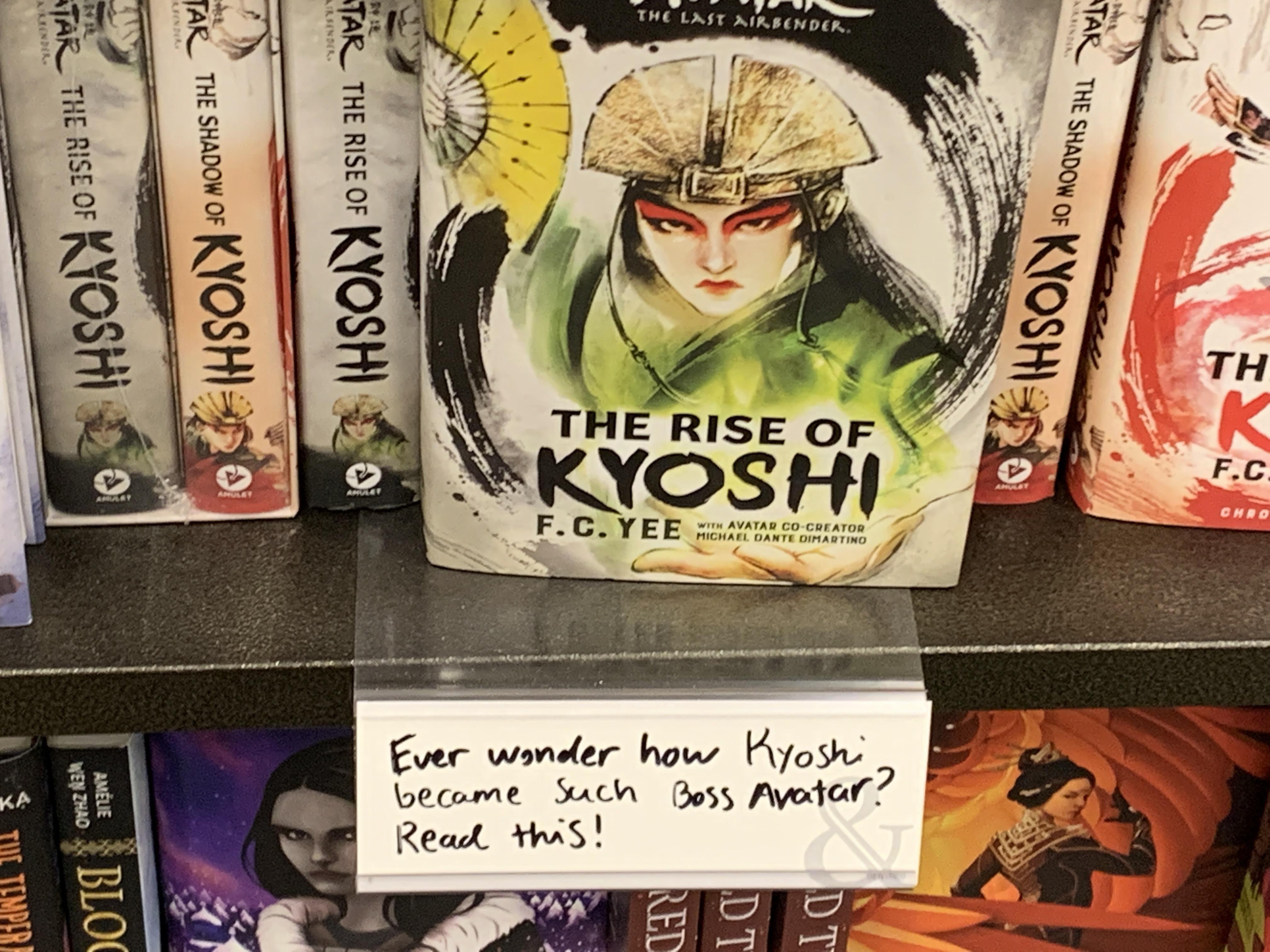 Barnes & Noble description r/TheLastAirbender