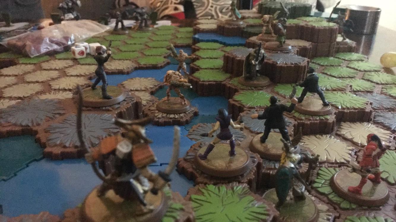 There's always that moment when armies clash that we have to step back