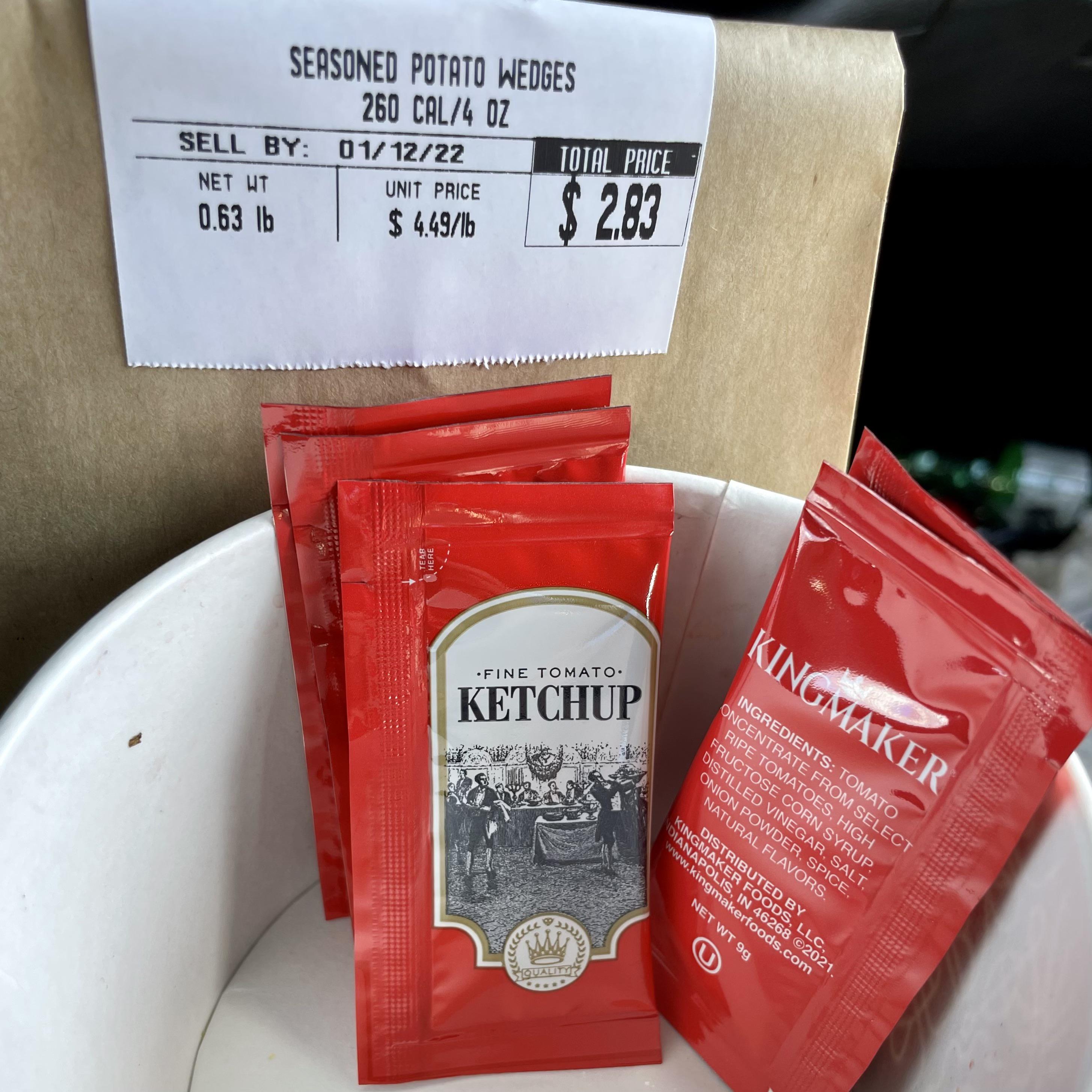 Finally got ketchup packets back in the deli r/publix