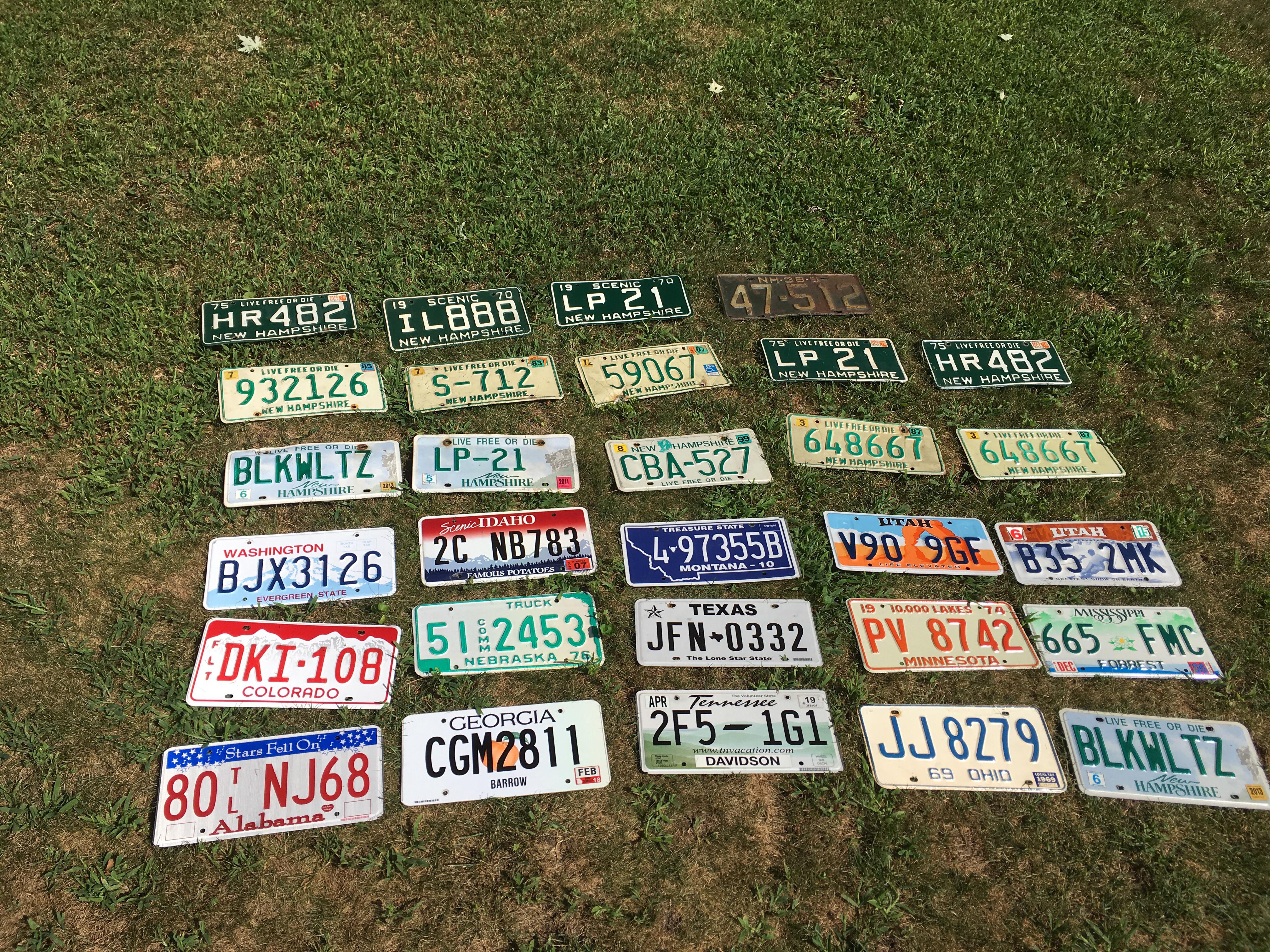 My collection of plates currently. Hope to one of these years have all
