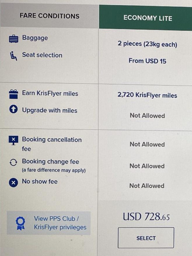 Carryon Baggage vs Checked Baggage on Singapore Airlines r/Flights