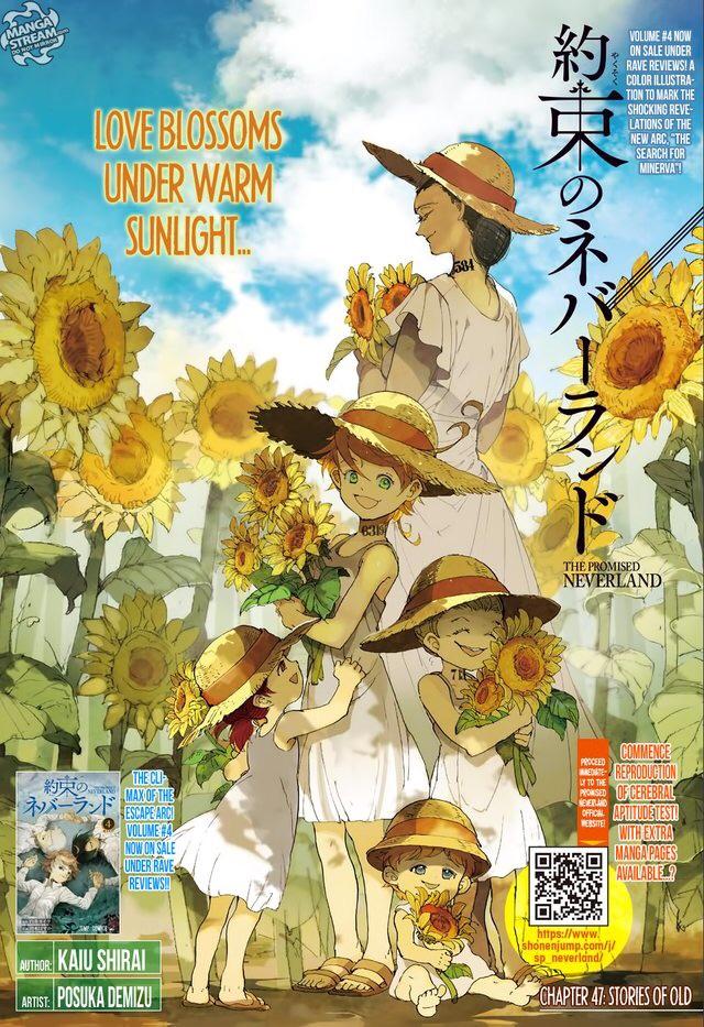 Yakusoku no Neverland's newest chapter color page! I doubt