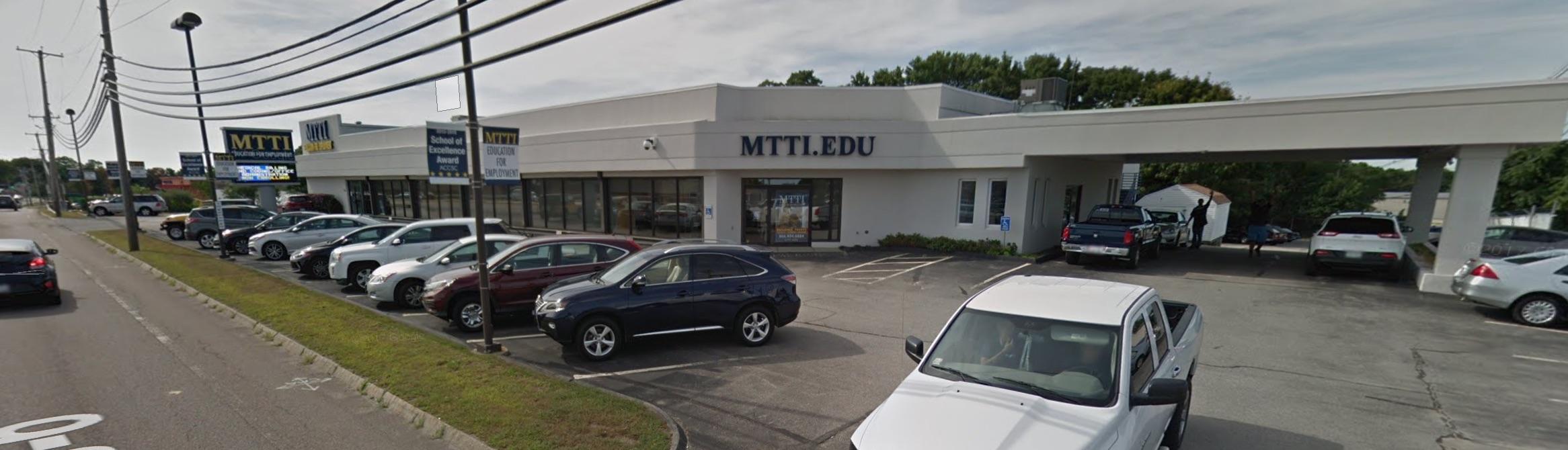 Boxy but good. Tech school in former Volvo dealer, Seekonk, MA. (Link