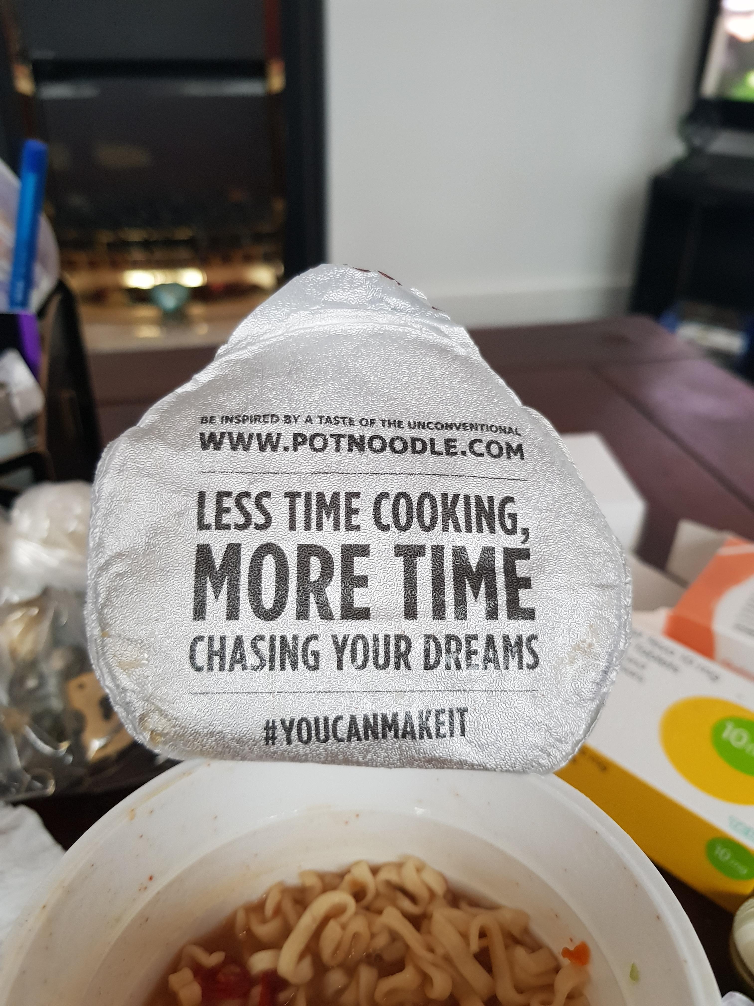But what if.. your dream is to cook.. ;^; r/CasualUK