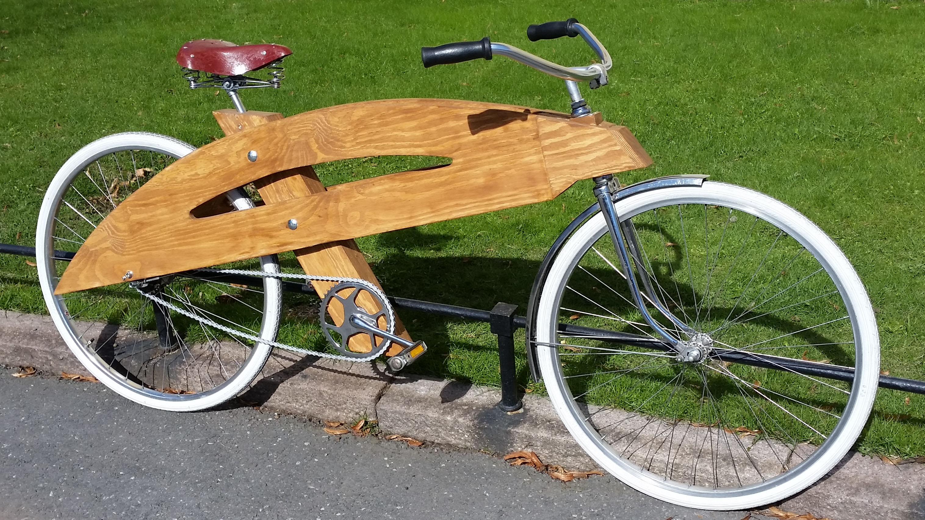 I made a wooden bike. r/somethingimade