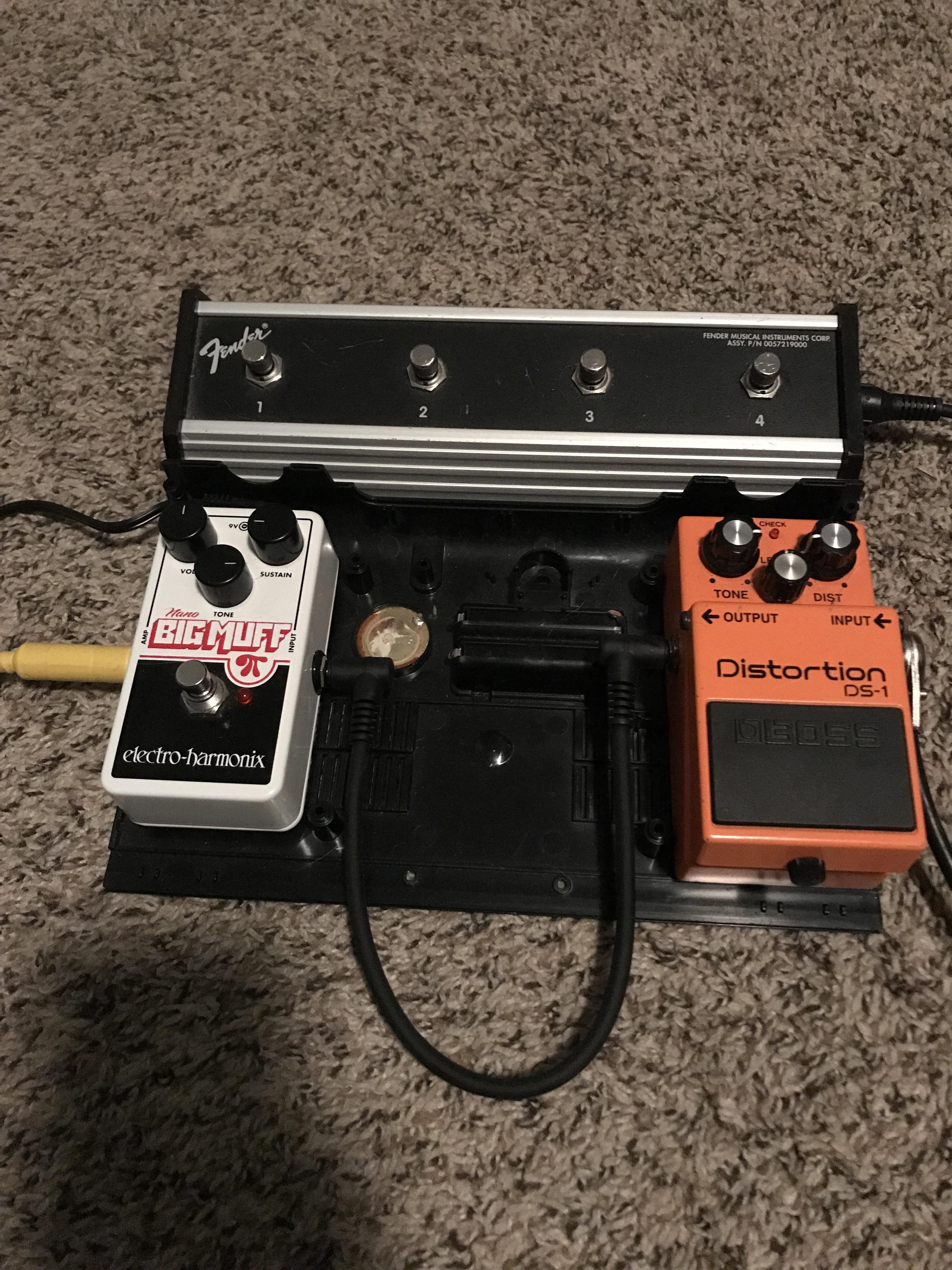 My minimalist pedalboard r/guitarpedals