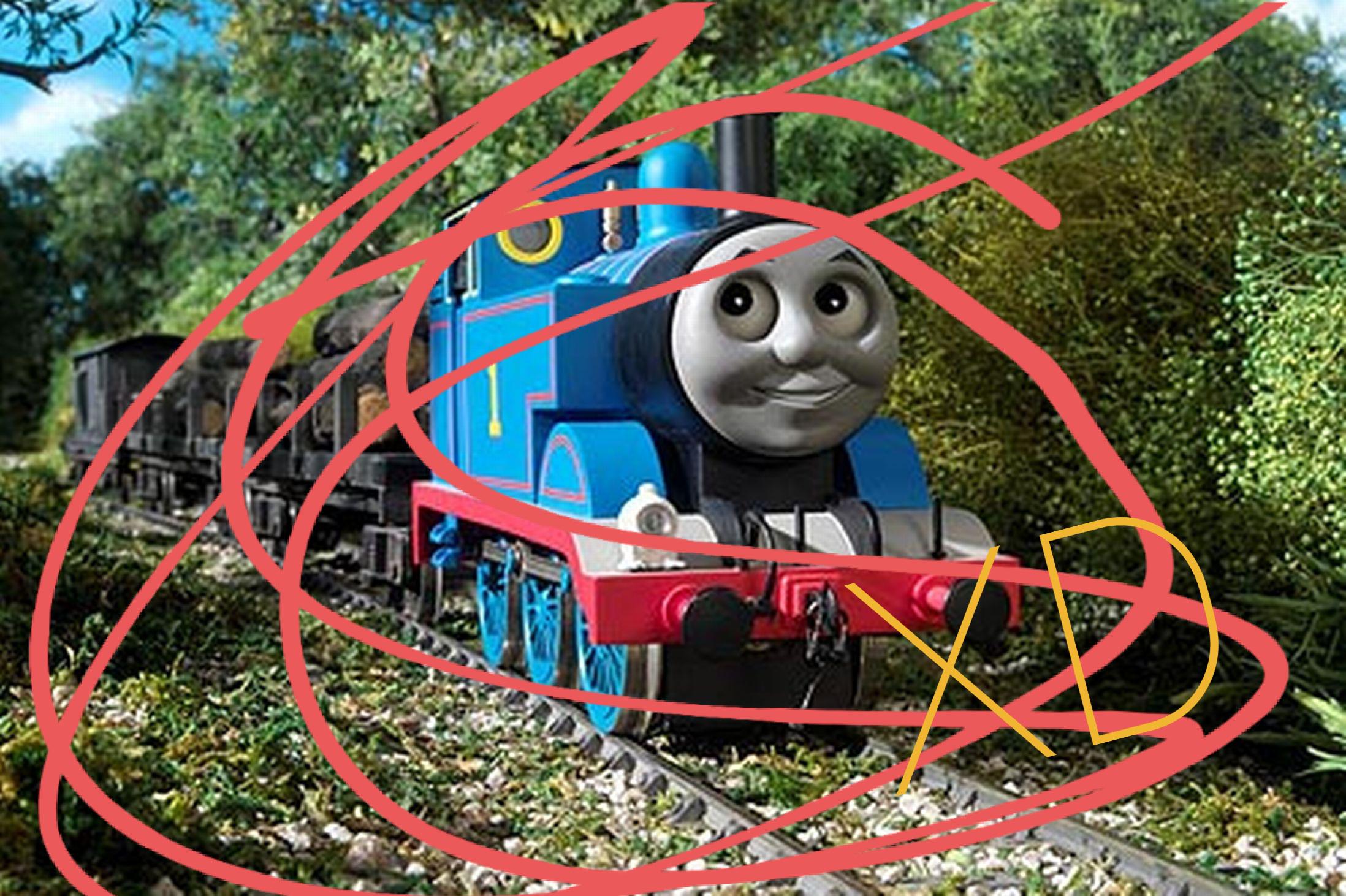 Thomas the tank engine was found dead at 5:17am this morning in East