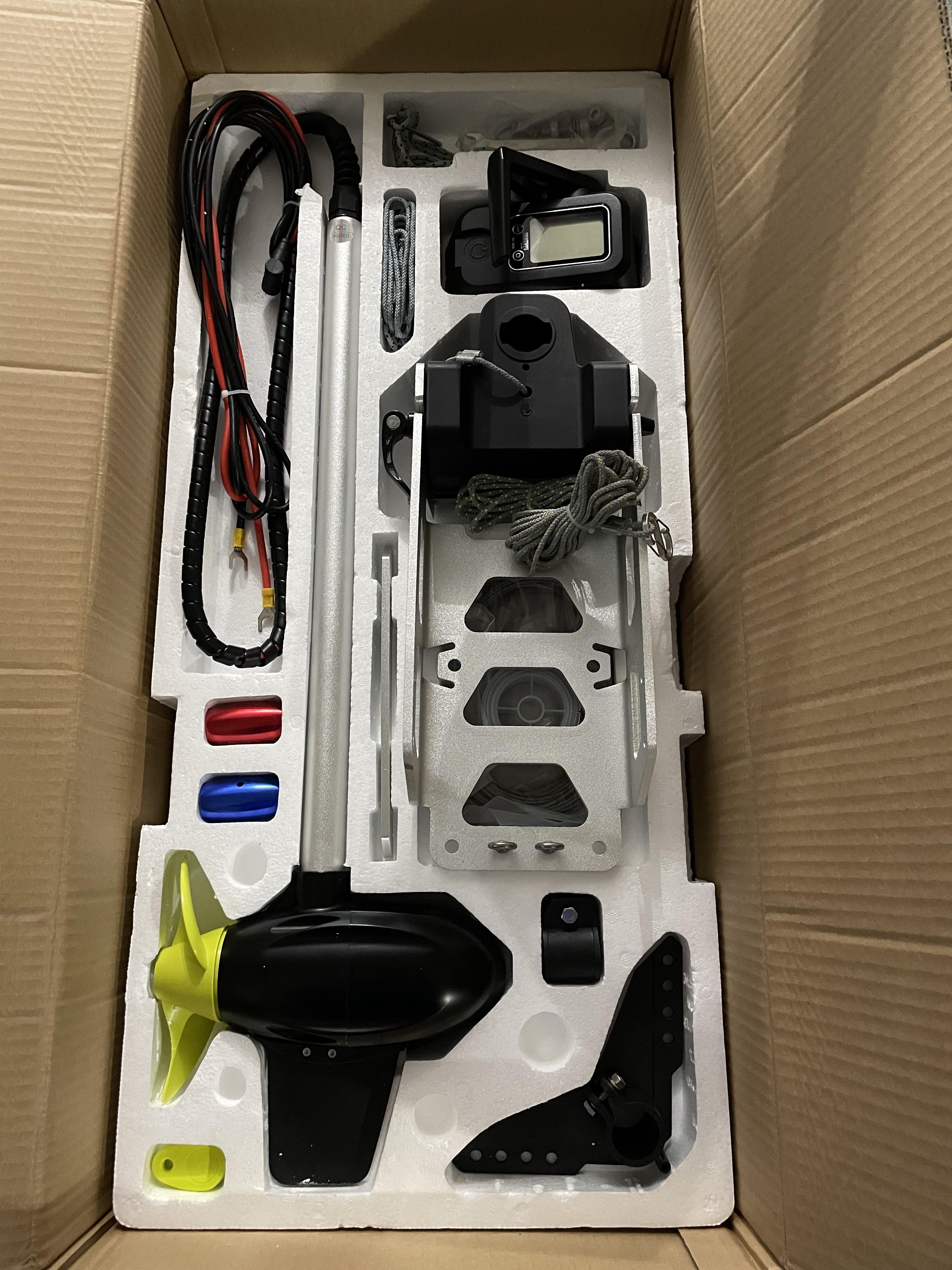Newport Vessels NK180S outboard brushless kayak motor has arrived