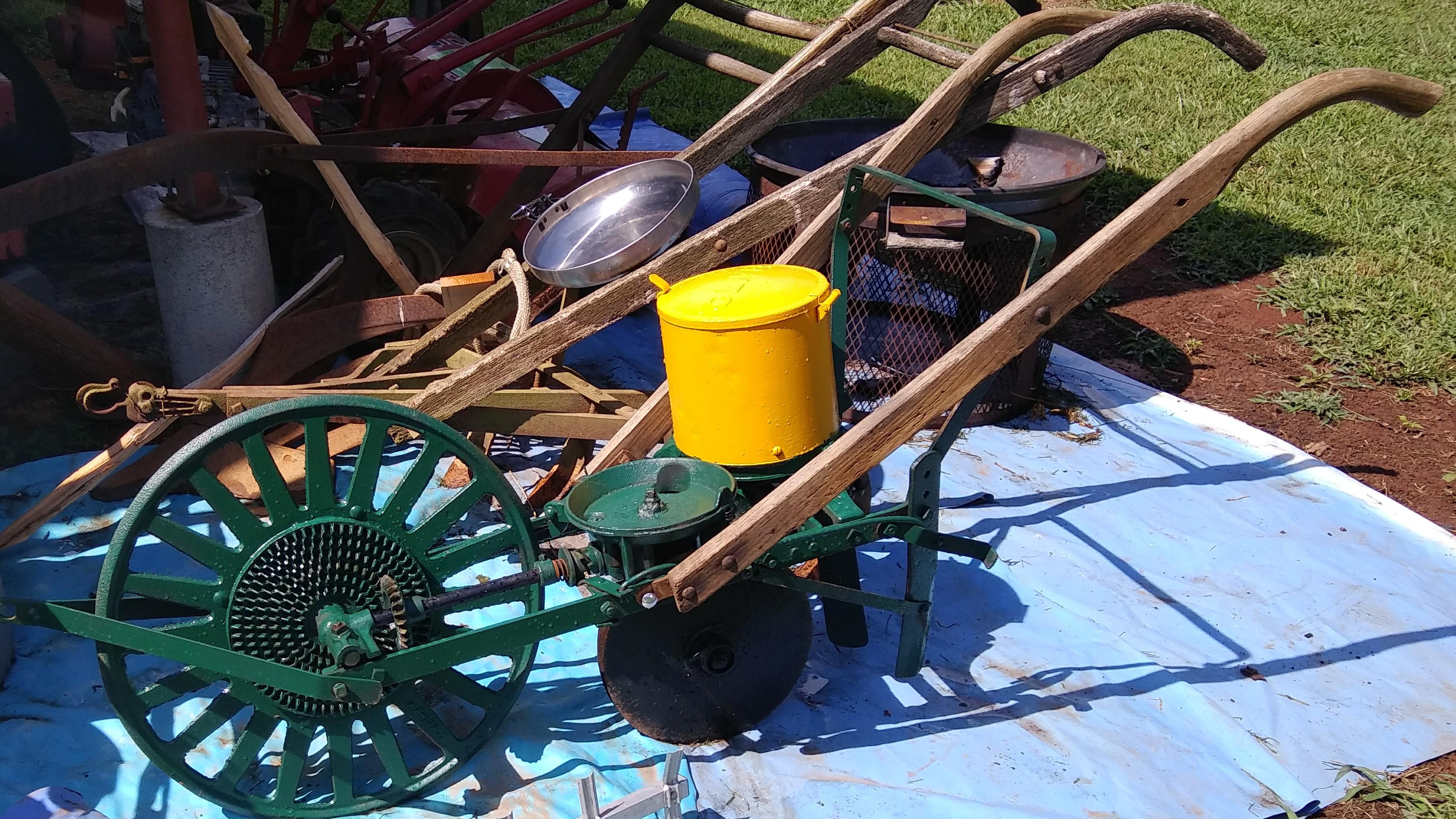 Just finished re working my grandfather's old Oliver horse drawn