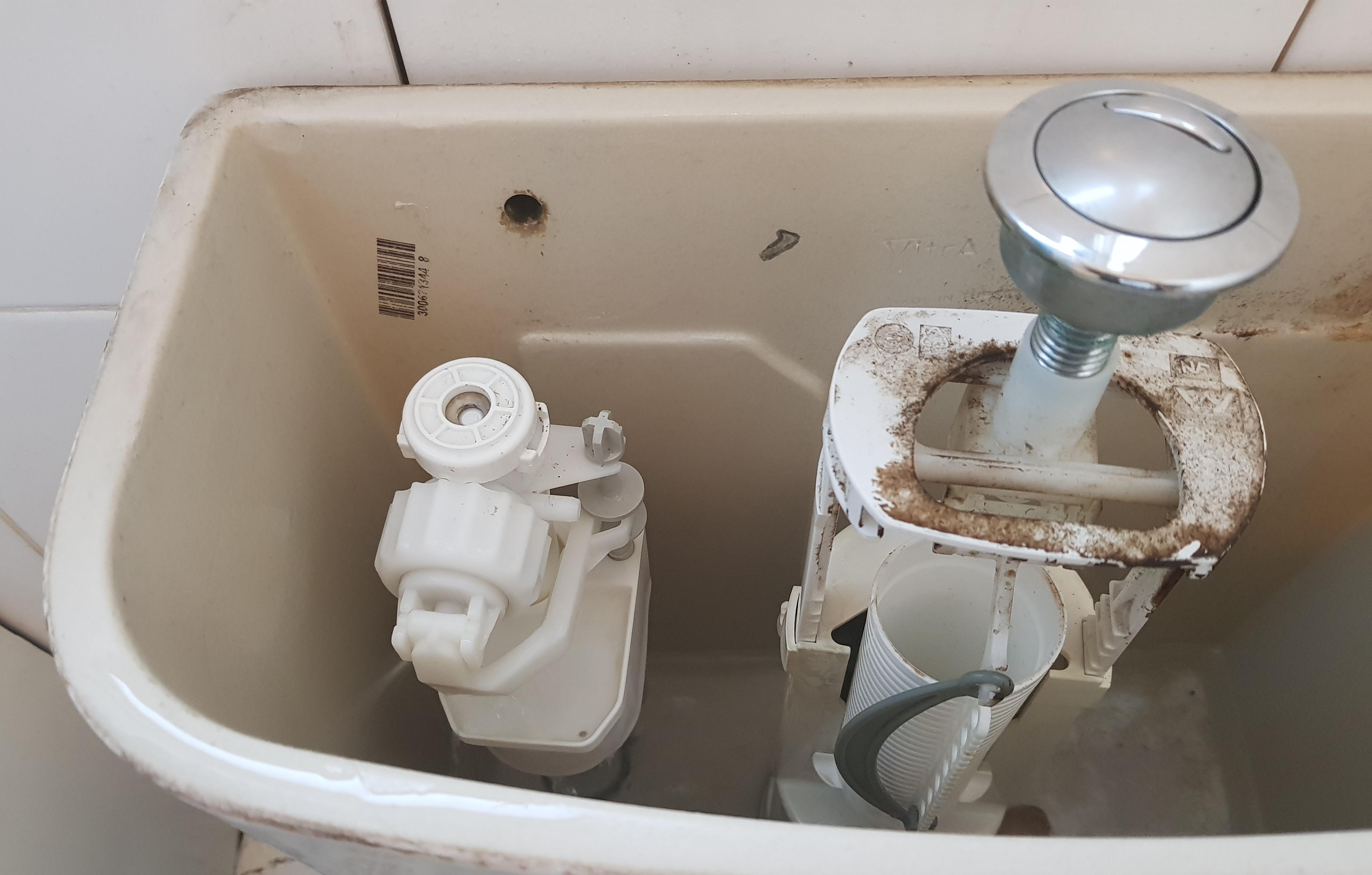 My toilet cistern fills really slowly, how do I adjust this thing? r