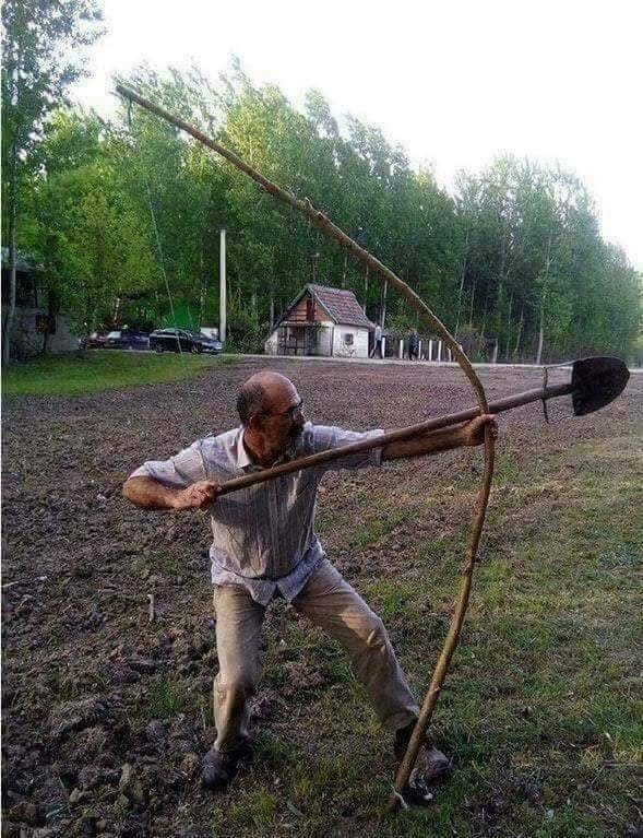 Dirt hunter Keeper of the shovel bow r/BossFights