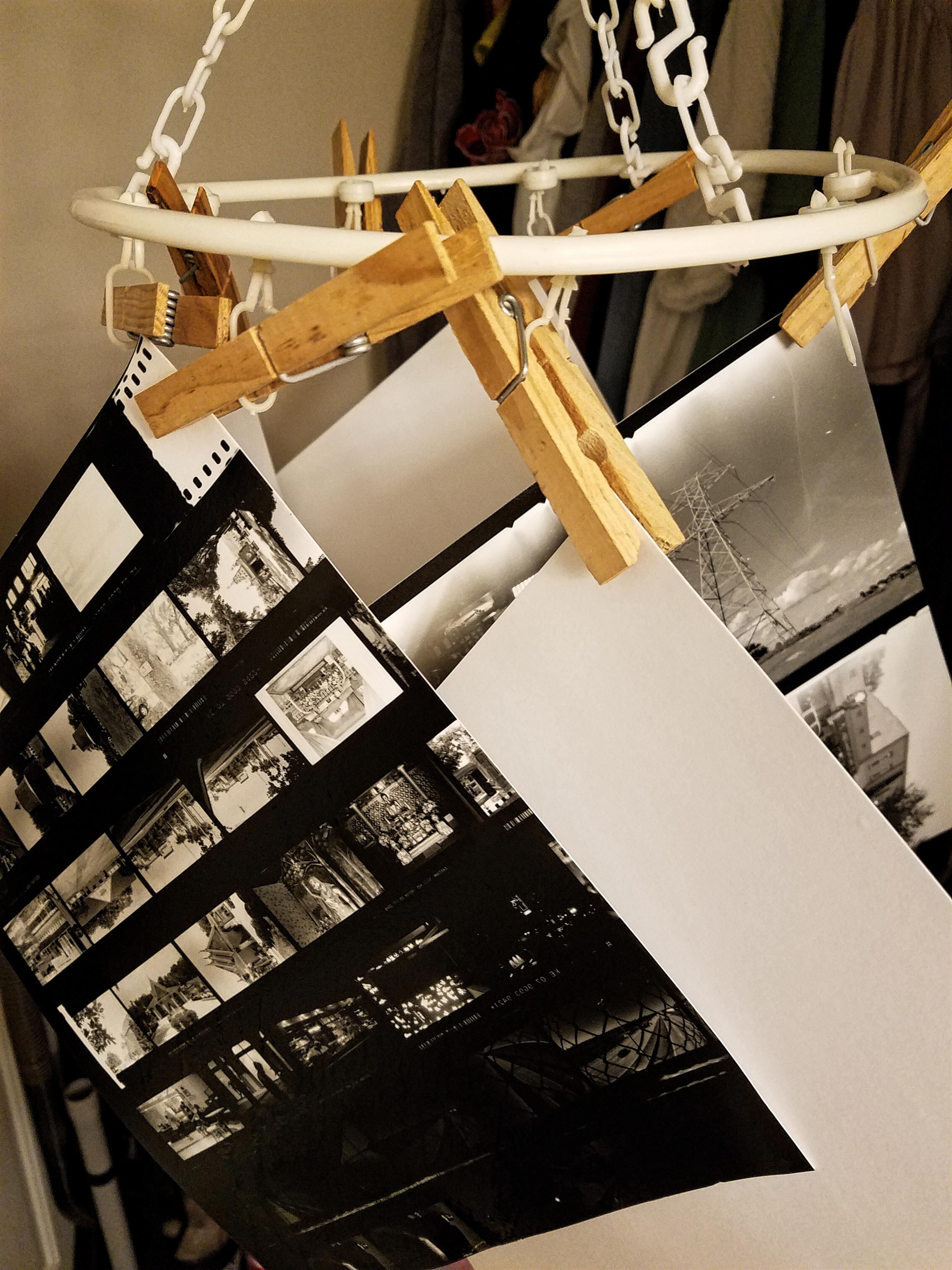 First (successful) contact prints. r/Darkroom