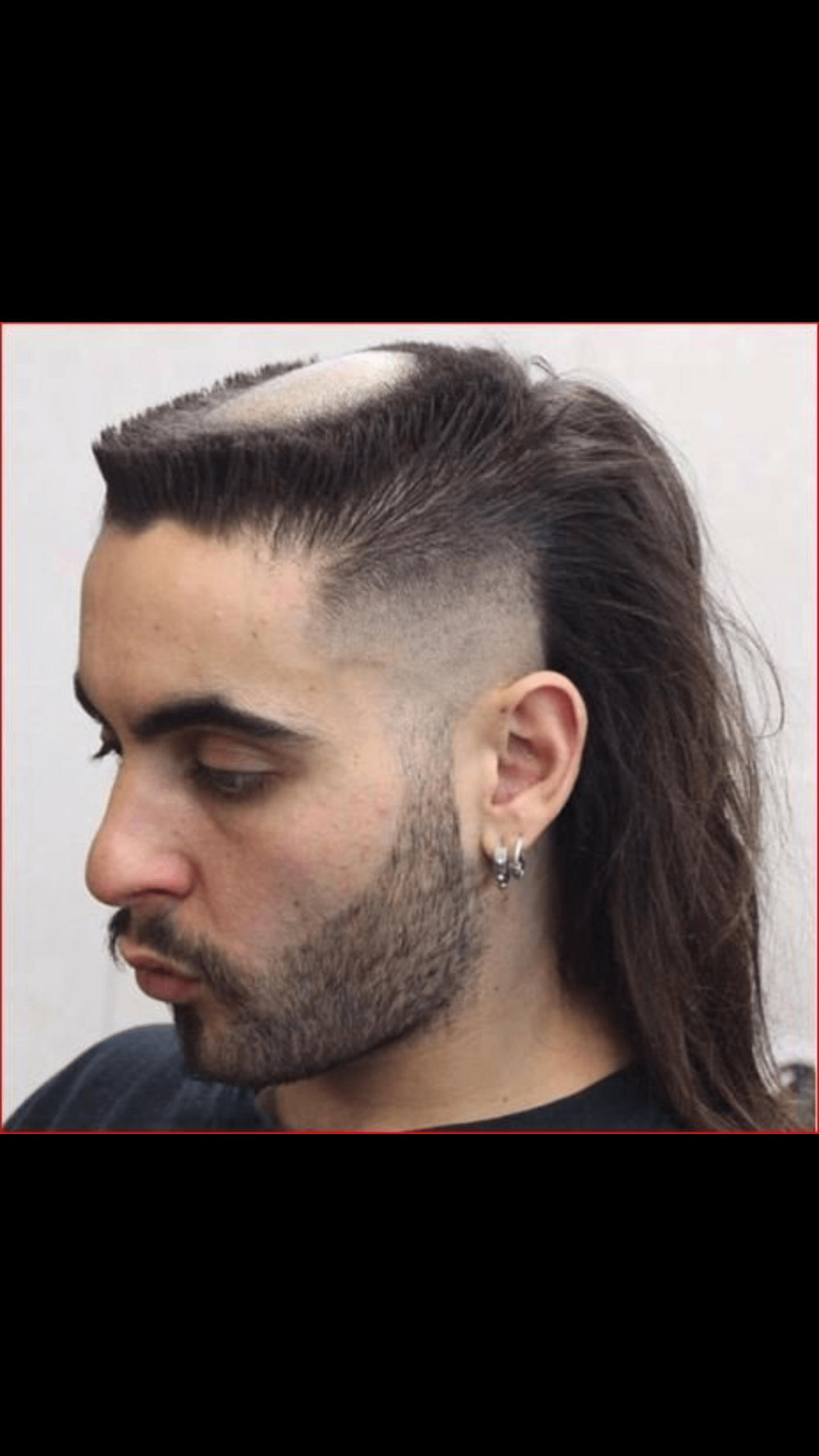 Business in the front. Party in the back. Friar Tuck in the middle. r