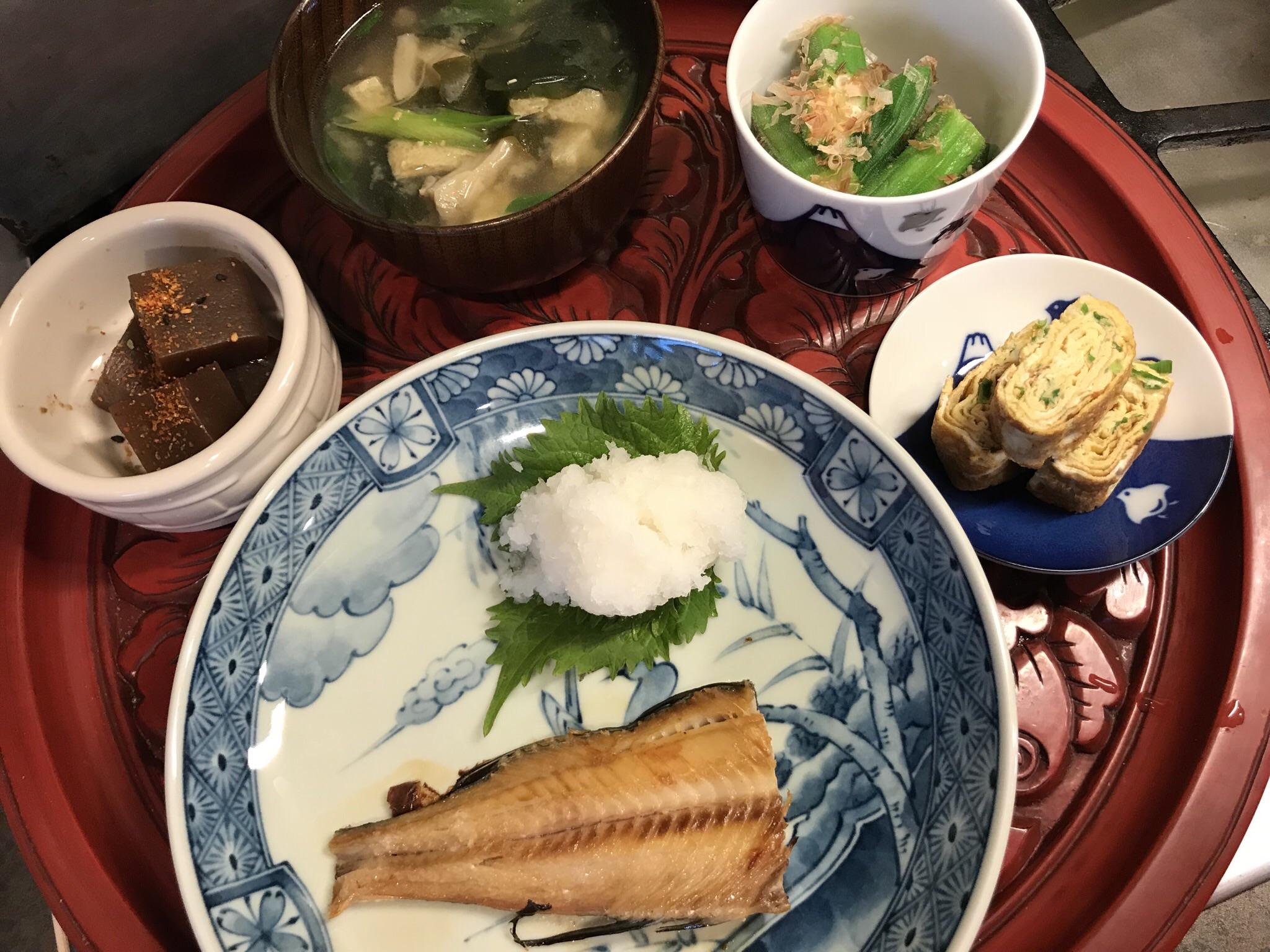 Tonight’s Dinner is All Japanese! Broiled Fish with Ground Radish