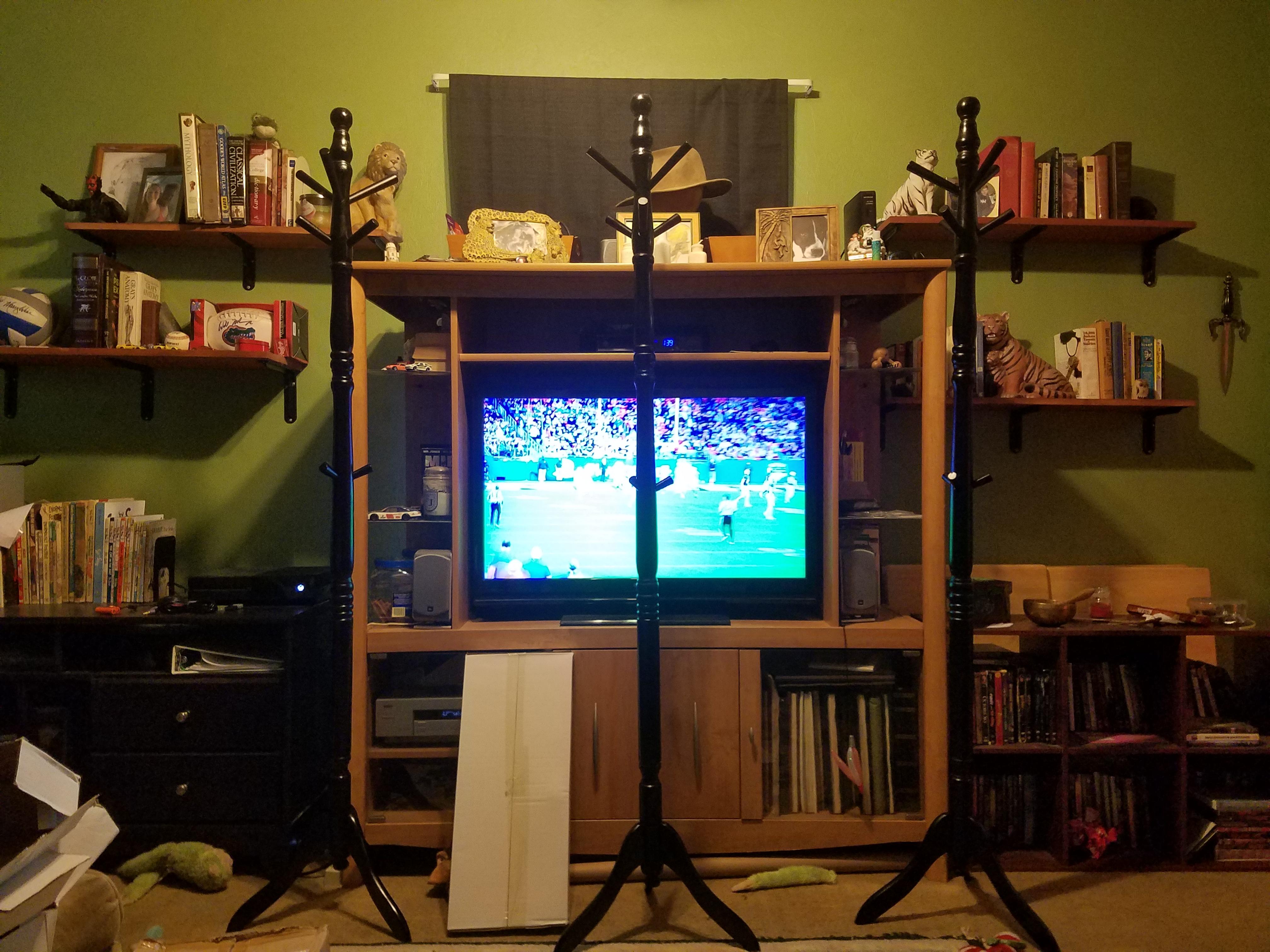 My wife wanted a coat rack, inspired by Bob's coat rack adventures. I only ordered one. I got