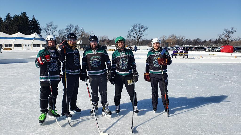 Fargo Foundlings pond Hockey Classic team! Fargo ND r/StarWars