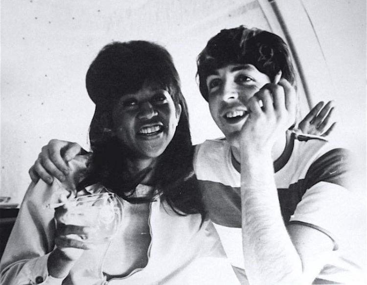Paul with Estelle of The r/TheBeatles