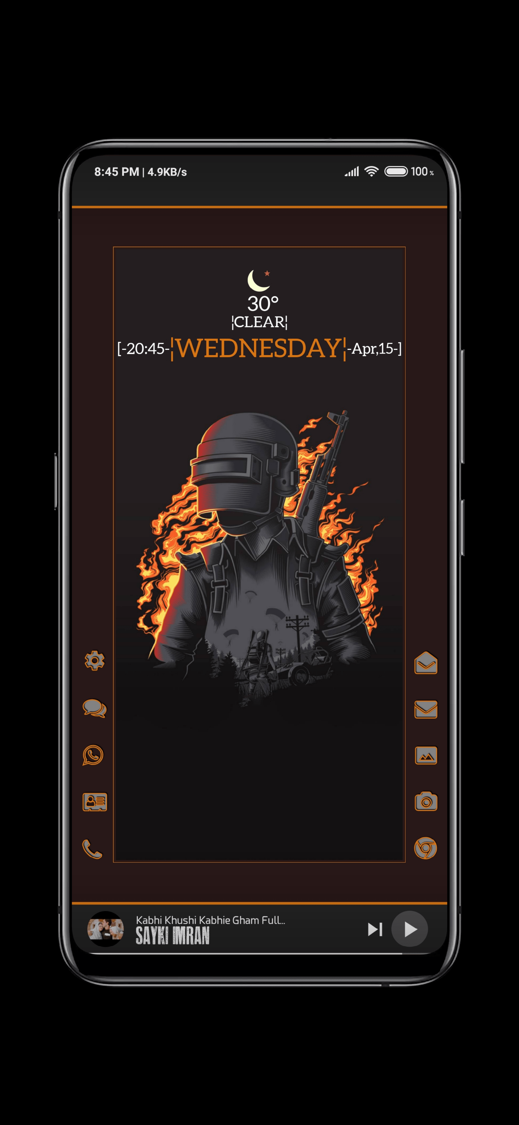 "PUBG Minimal" r/kustom(09)