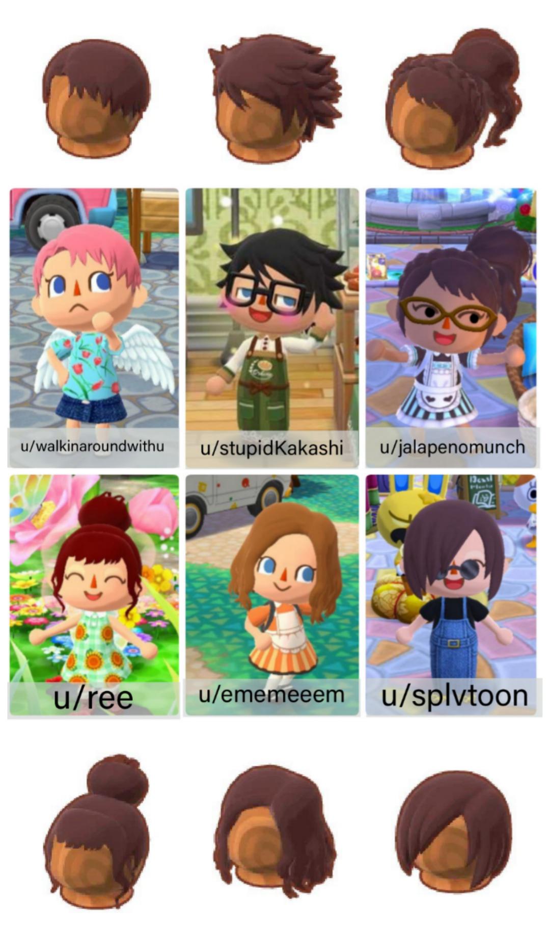 Animal Crossing Ponytail Hairstyle Best Hairstyles Ideas