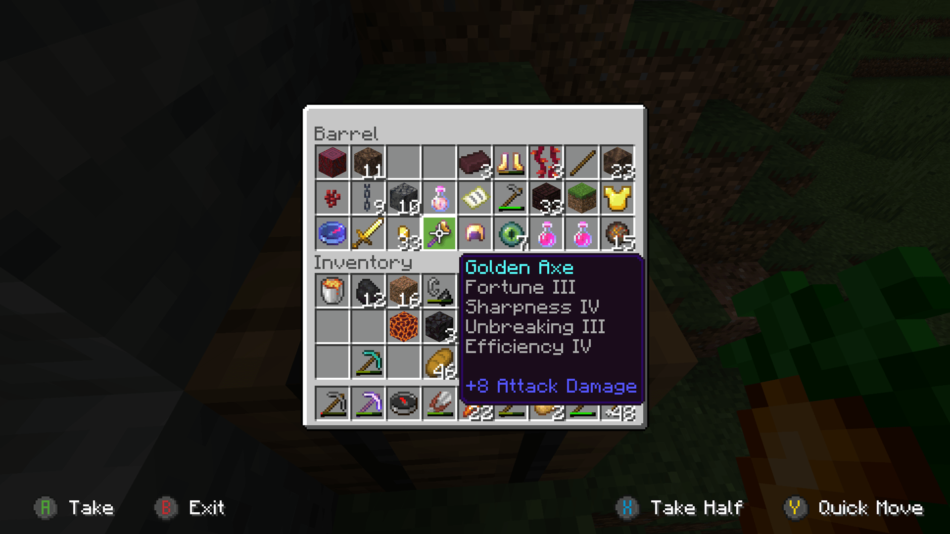 This is best loot I gotten from the ruined portals chest r/Minecraft