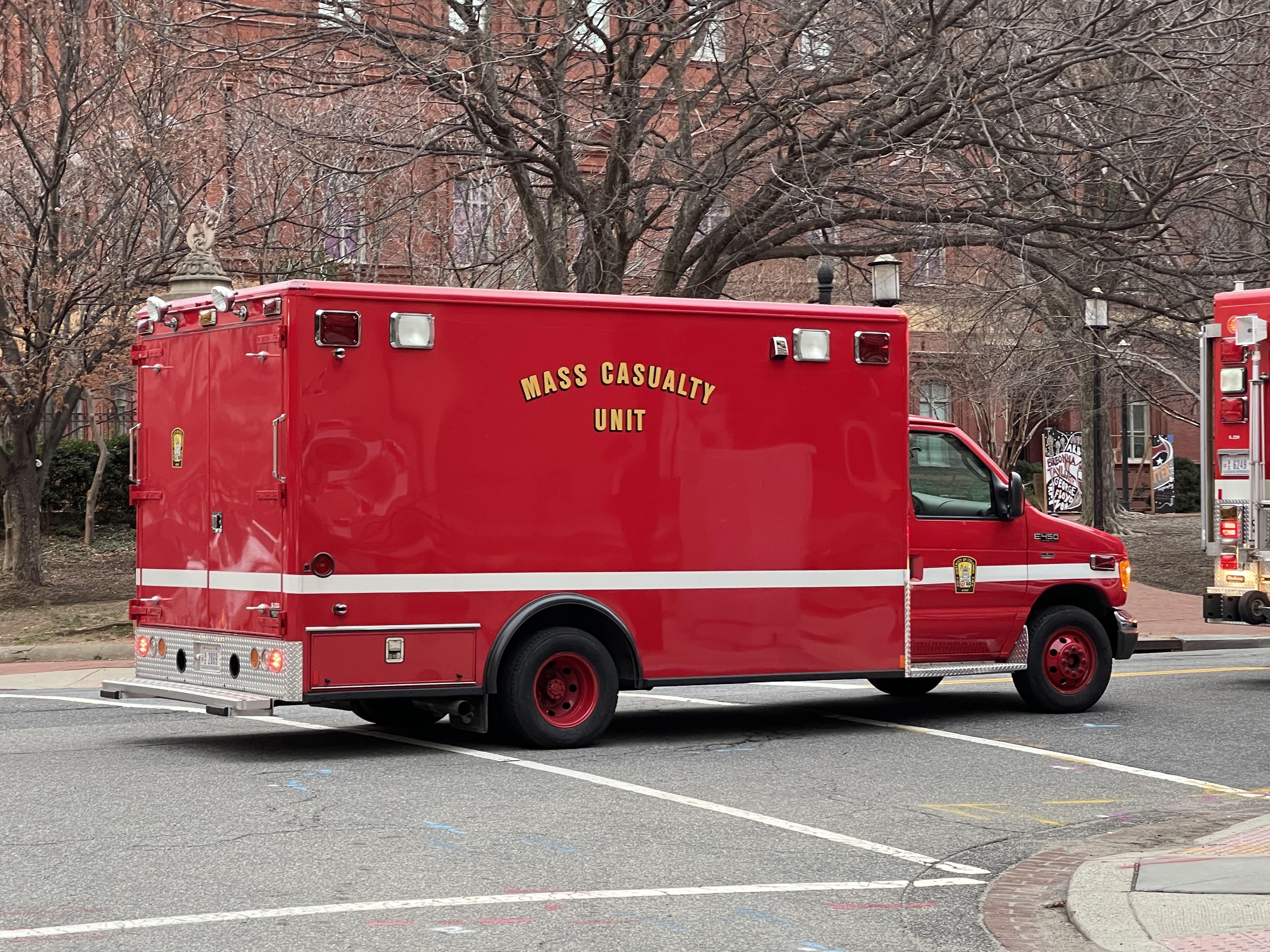 Washington, DC Fire & EMS Mass Casualty Unit r/EmergencyVehicles