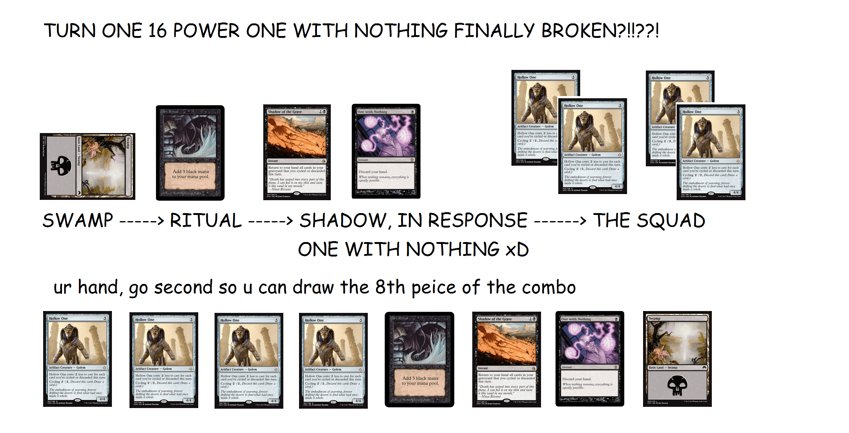 ONE WITH NOTHING SOLVED??? FORMAT BREAKING COMBO CLICK HERE TO SEE MORE