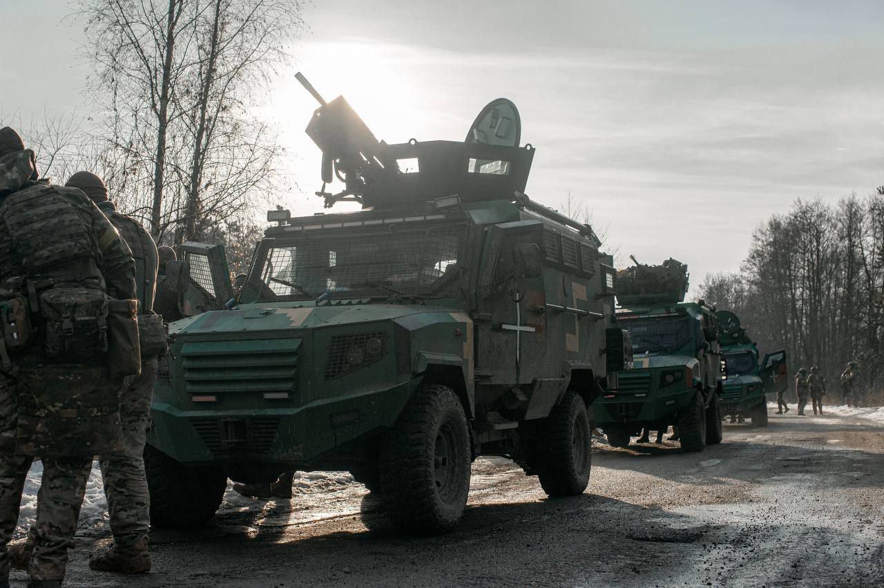 UA POV Recently delivered to Ukraine, Panthera T6 light armored