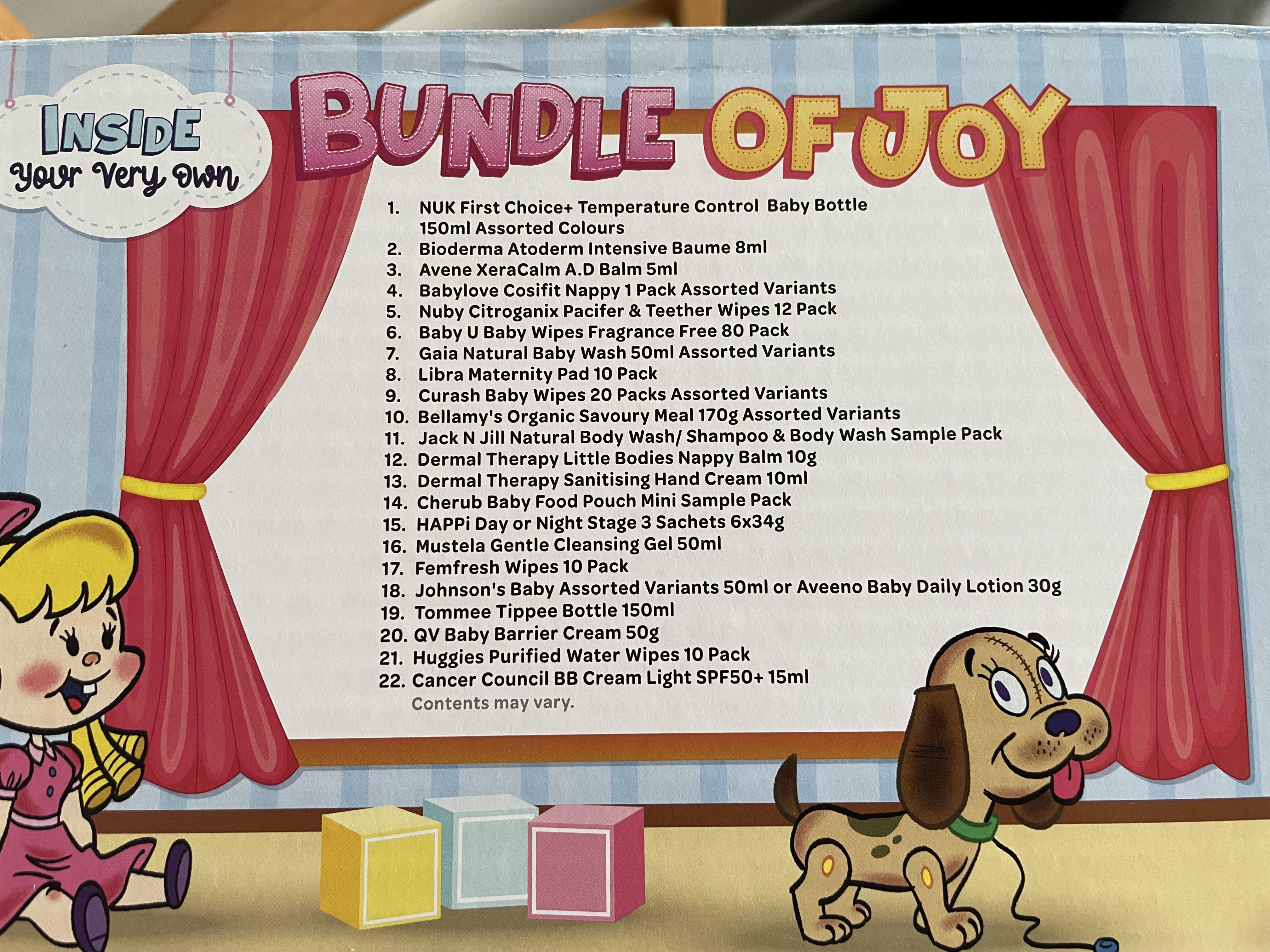 PSA Chemist Warehouse Bundle of Joy box is back! Free with 59 spend on