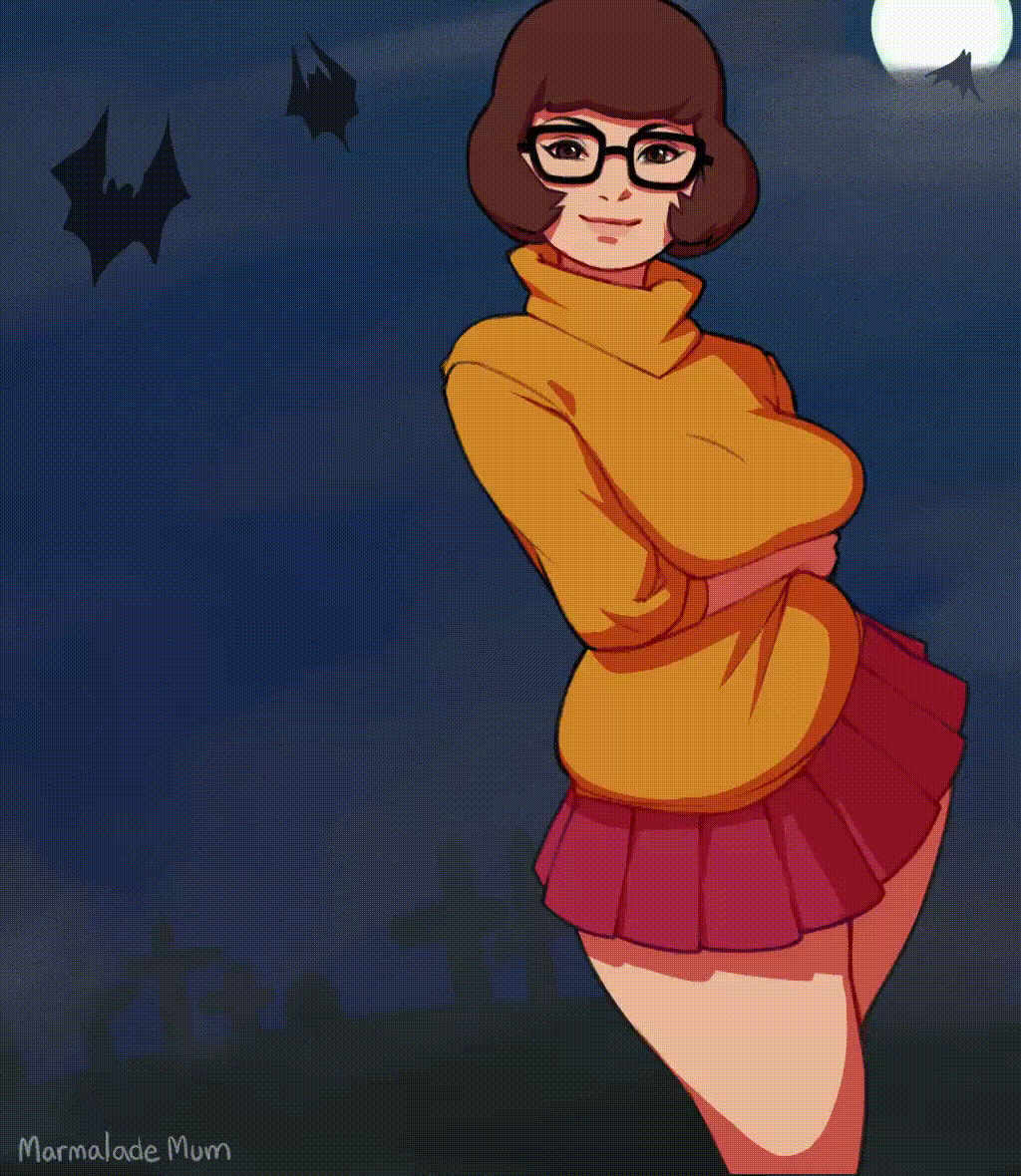Velma shaking her hips (Marmalade Mum) [Scooby Doo] : rule34
