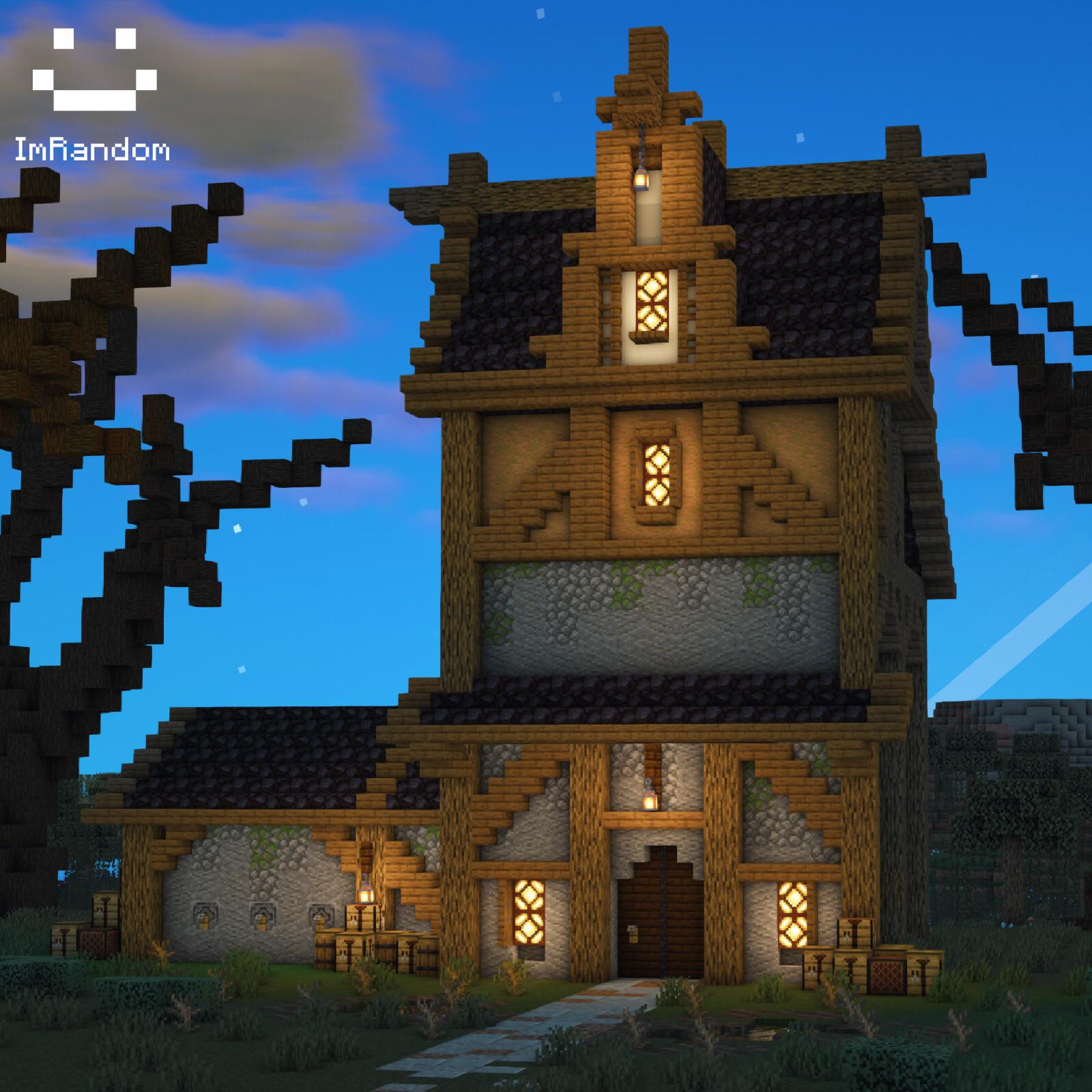 Simple Inn. r/Minecraft