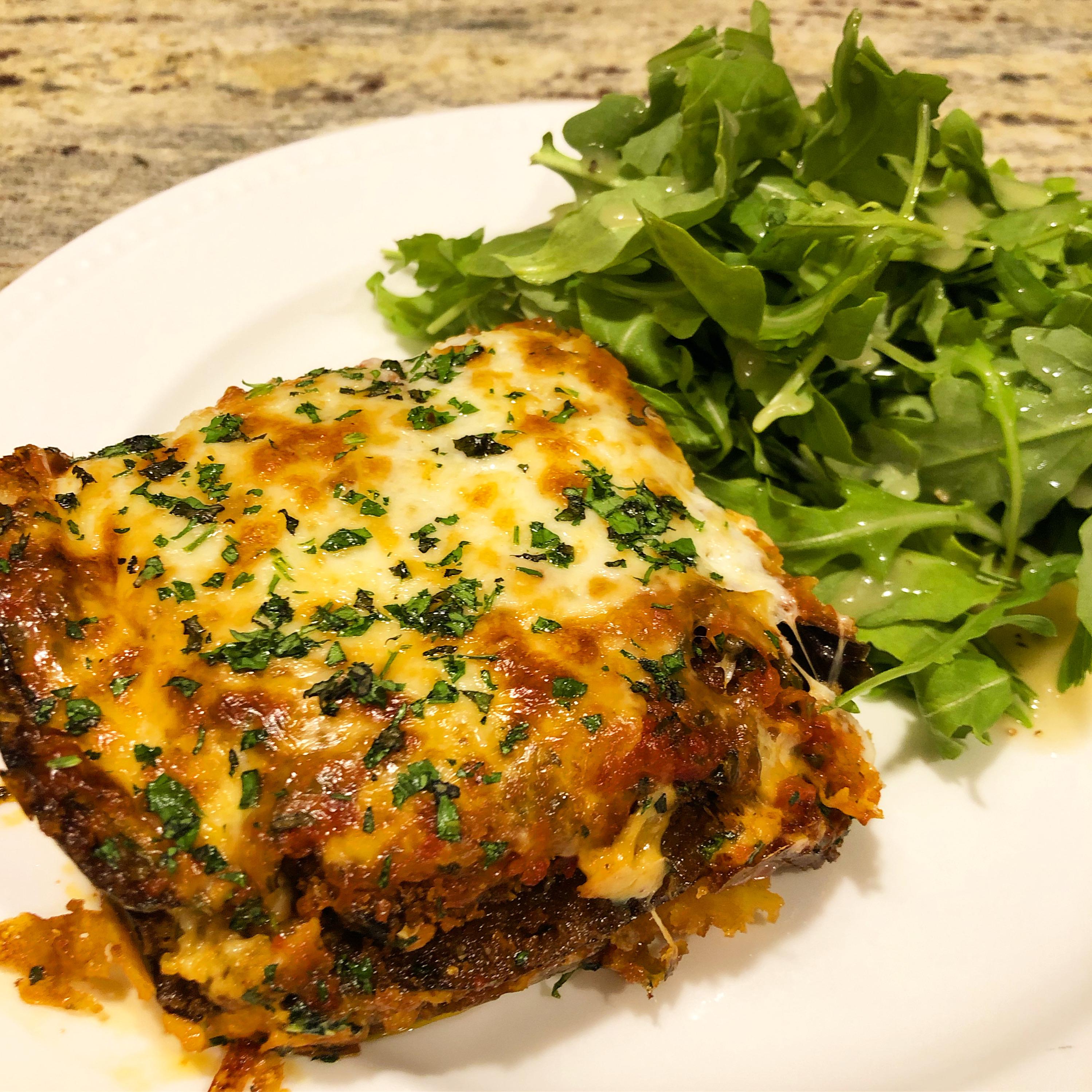 Made Kenji’s Eggplant Parm last night and it did not disappoint! r