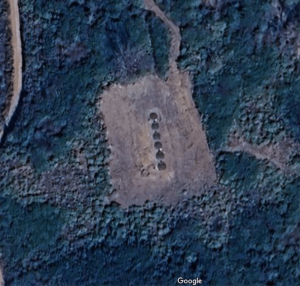 What are these 6 circular things , in LandelsHill Big Creek Reserve