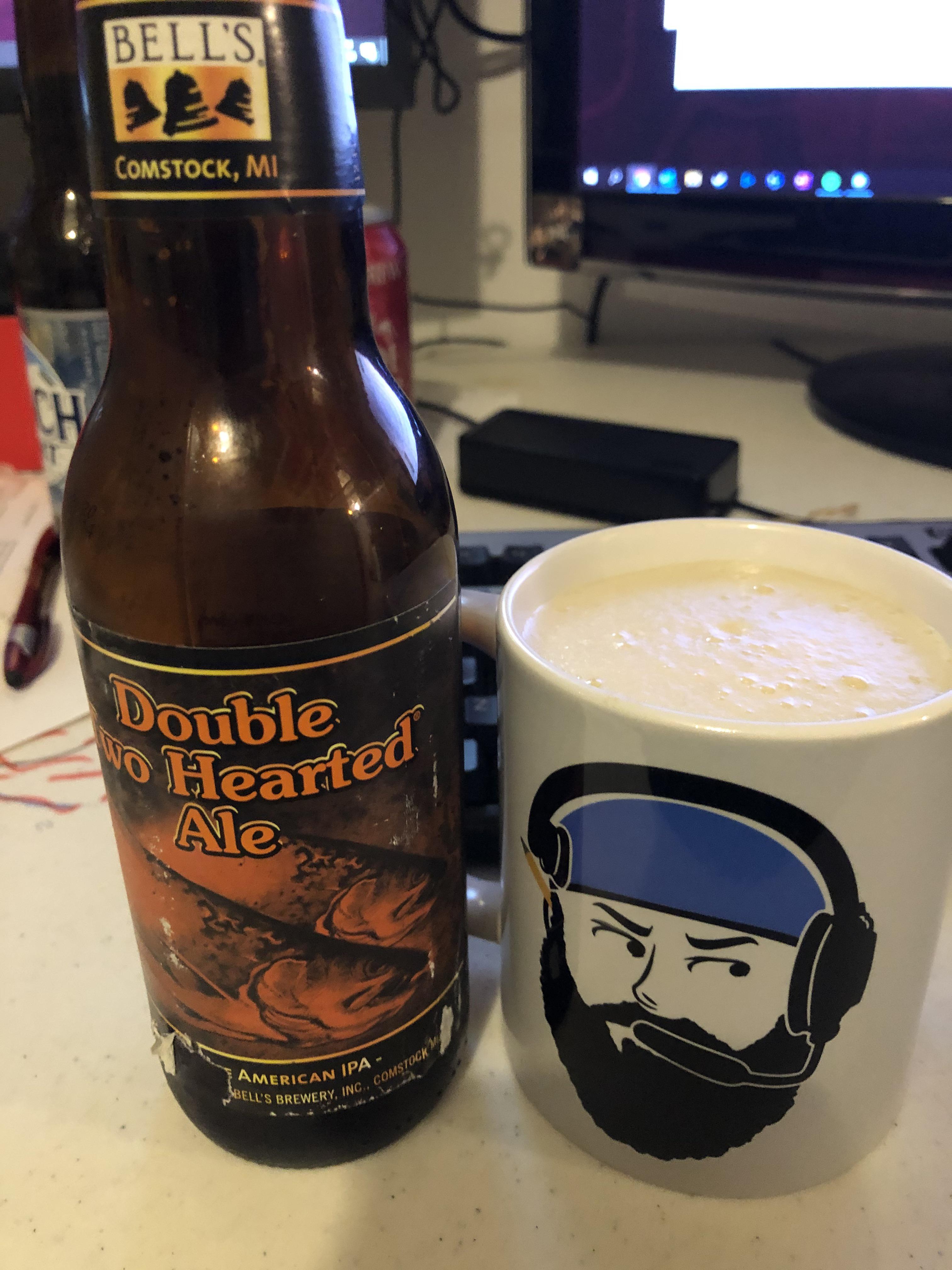 A beer that makes you dazed and confused in the mug of a man who is