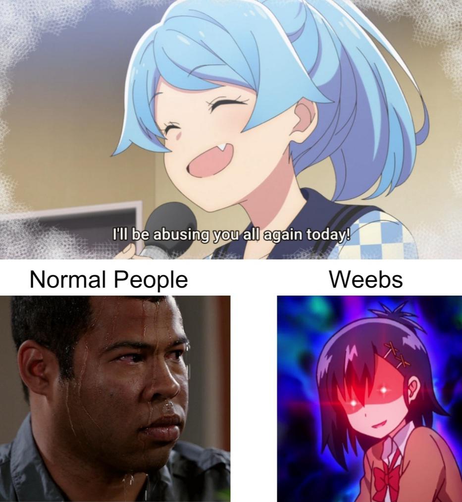 Being abused by a waifu animememes Being abused by a waifu animememes