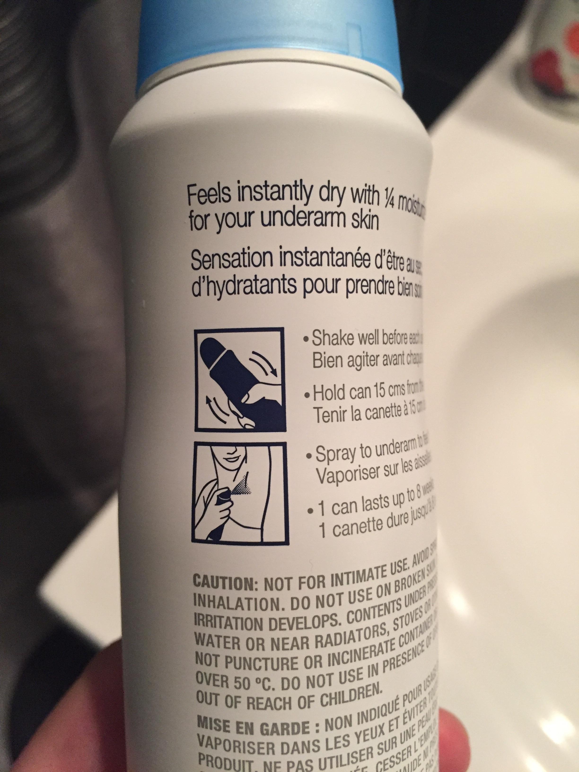 Graphic instructions on my deodorant r/funny
