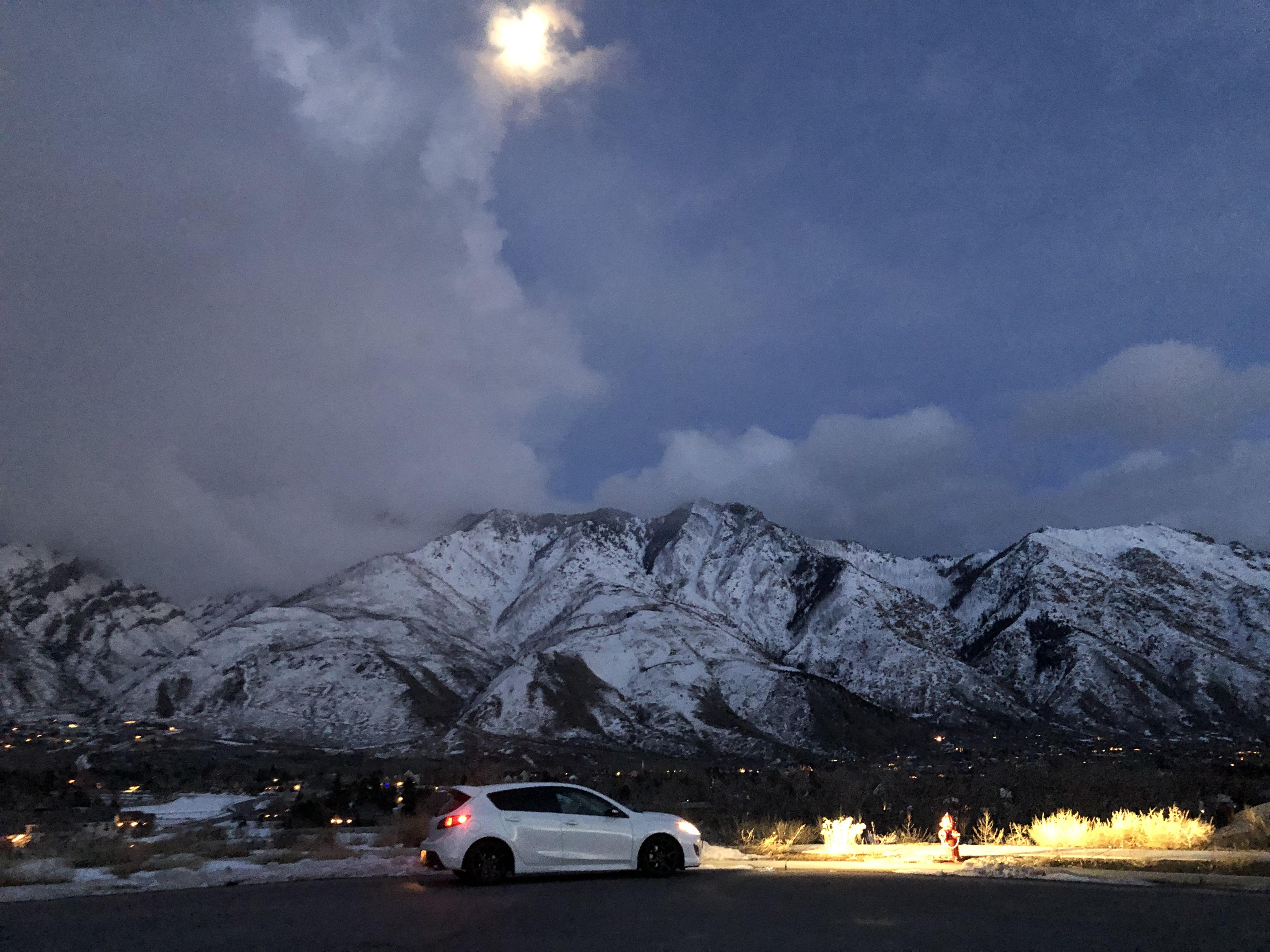 Driving around found this lookout point and this right here reminded me