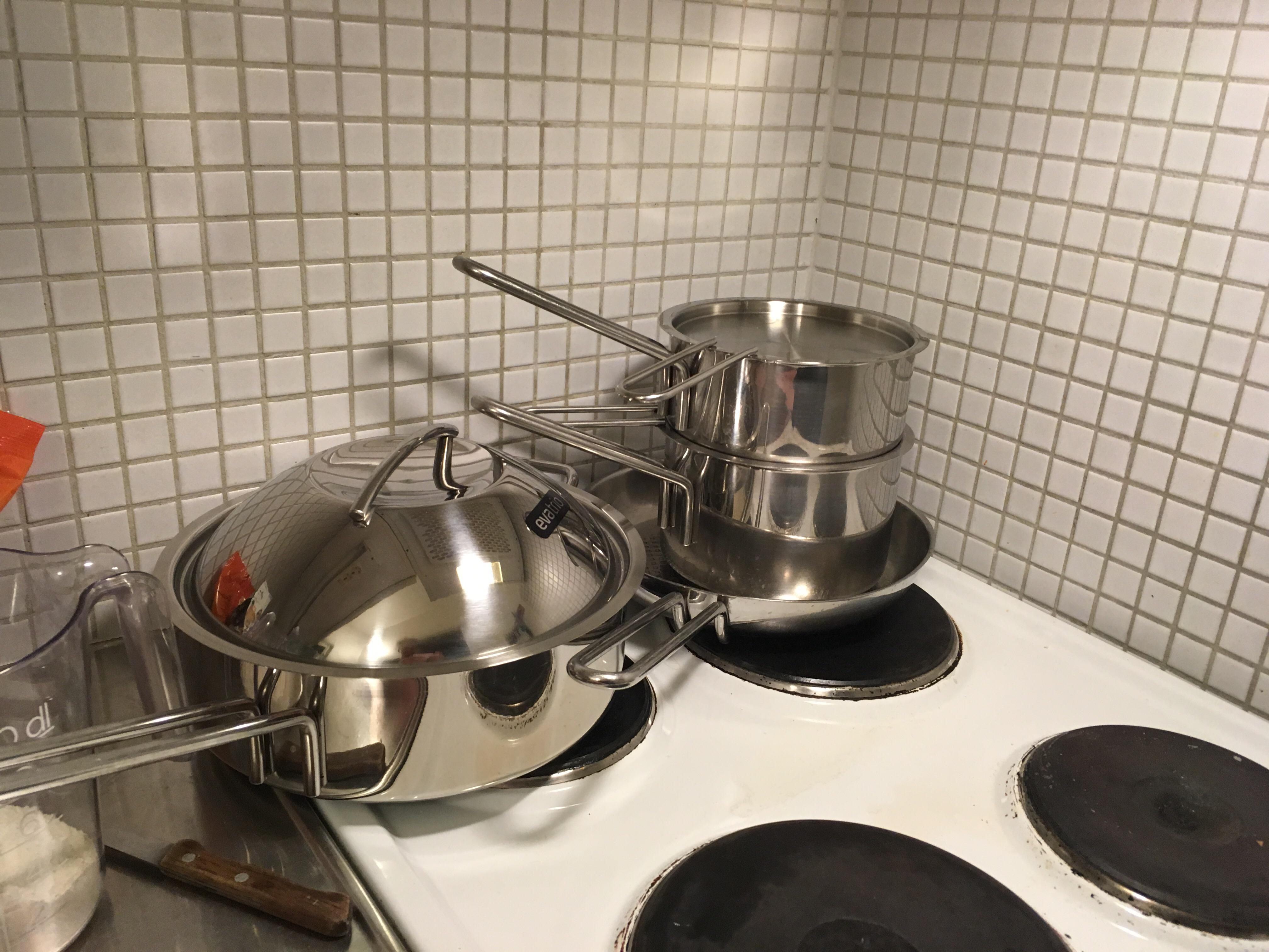 Eva Trio pots! I love how their lids are interchangeable and you buy